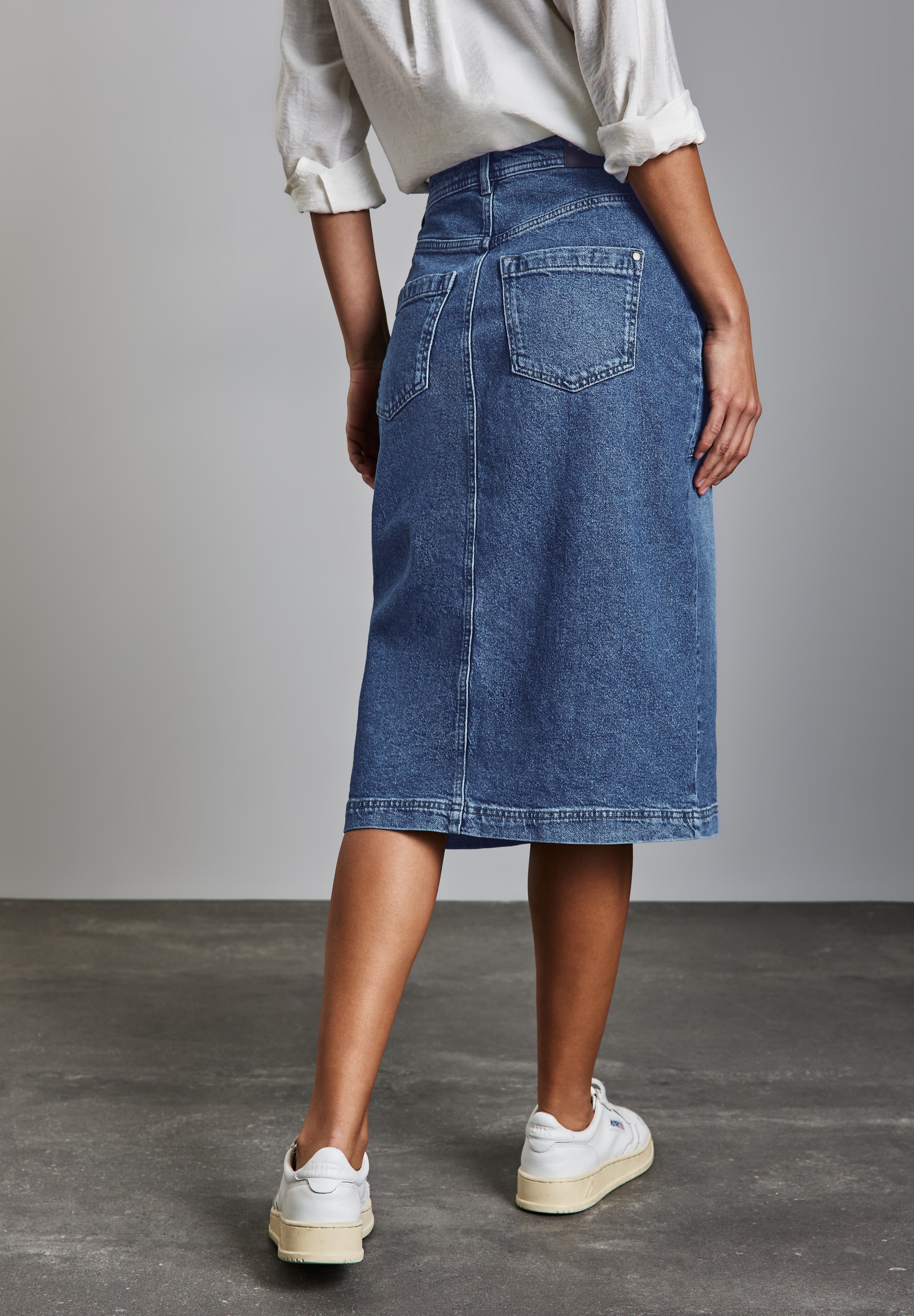 STREET ONE Jeansrock, 5-Pocket-Style