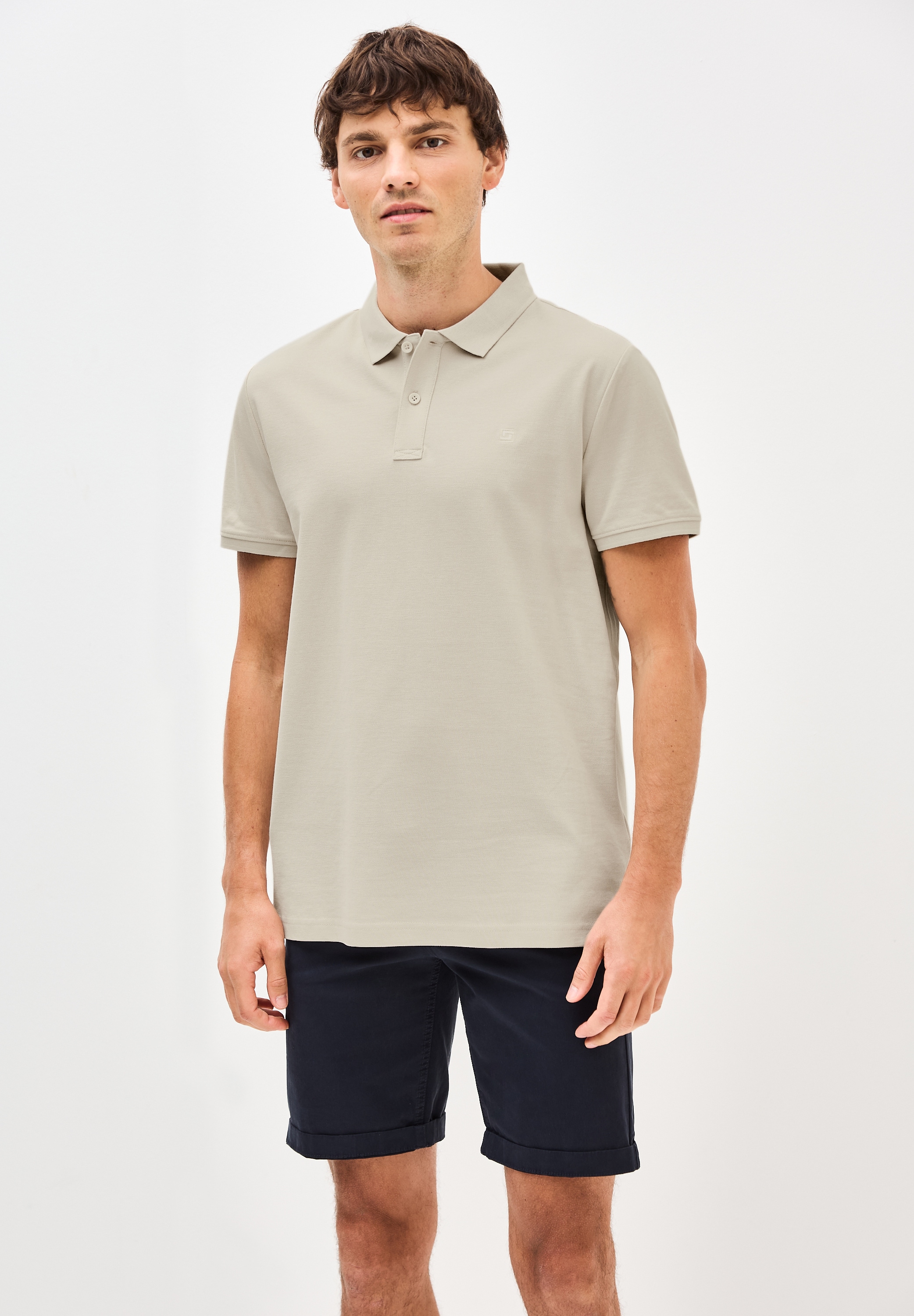STREET ONE MEN Poloshirt, aus reiner Baumwolle günstig online kaufen