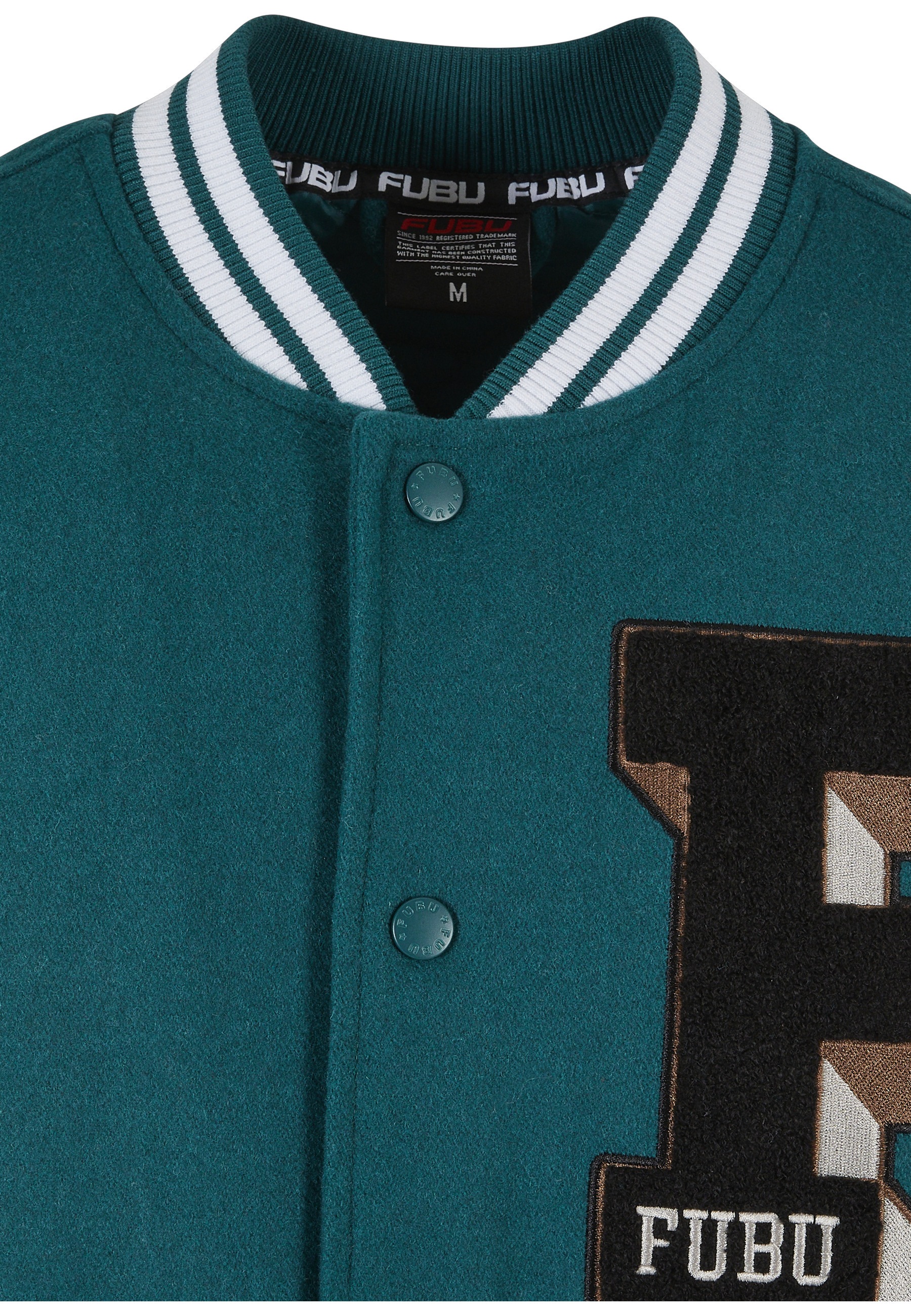 Fubu Bomberjacke »Fubu Herren FM233-009-2 FUBU College Varsity Jacket« 1 Stk. tlg. ohne Kapuze