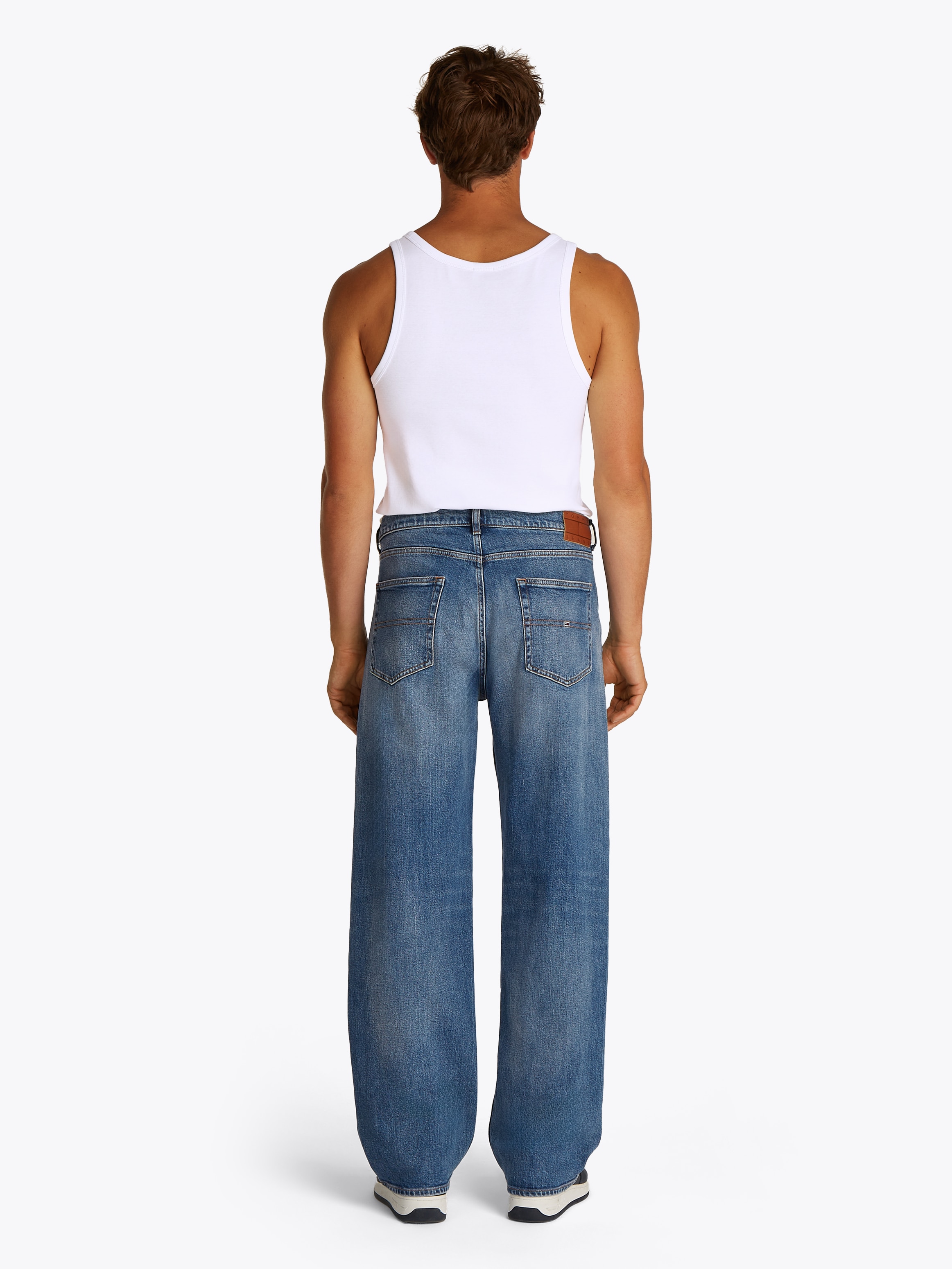 Tommy Jeans Loose-fit-Jeans »Jamie Loose Straight«, in blauer Waschung