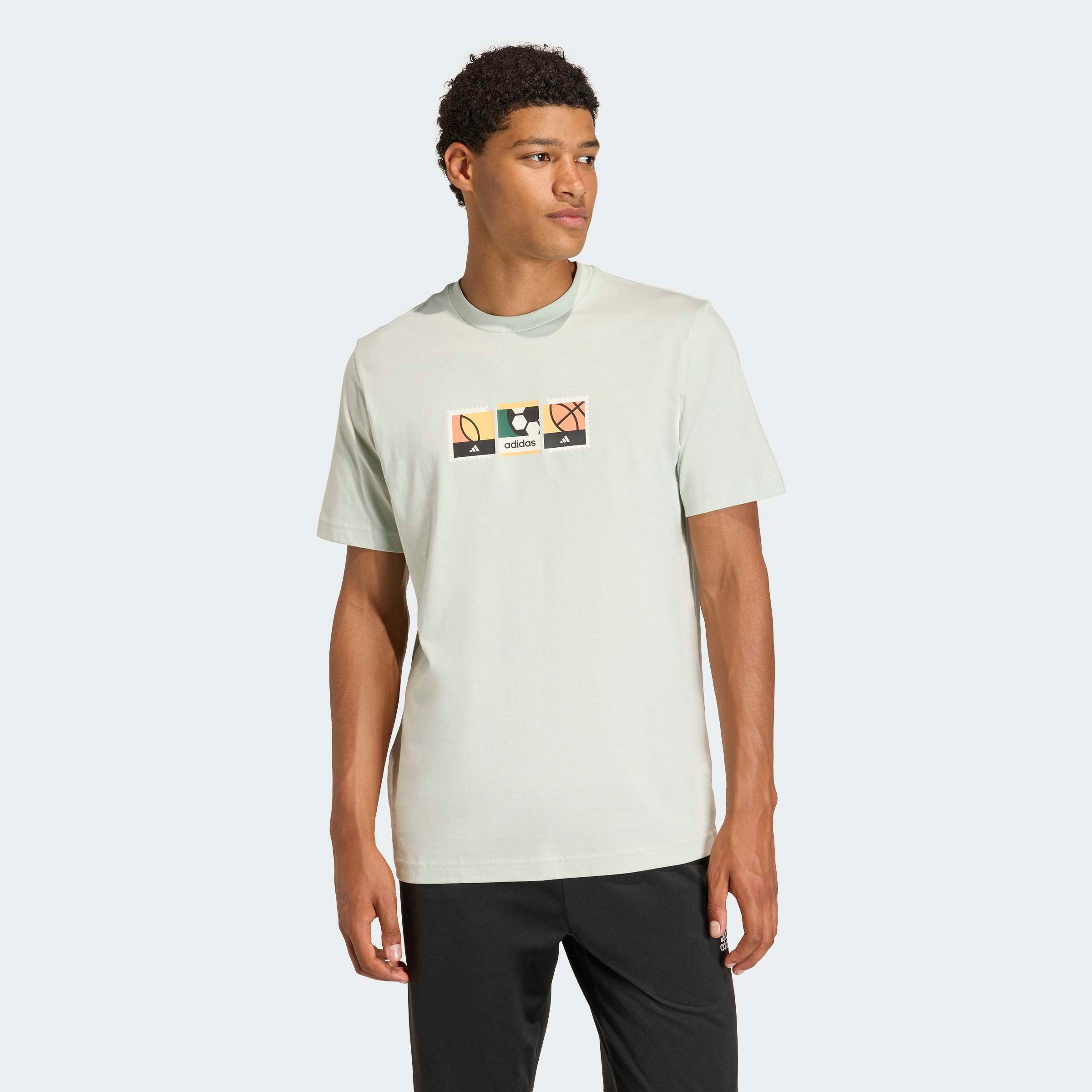 adidas Sportswear T-Shirt »MEMORIES OF SPORT STAMPS GRAPHIC«