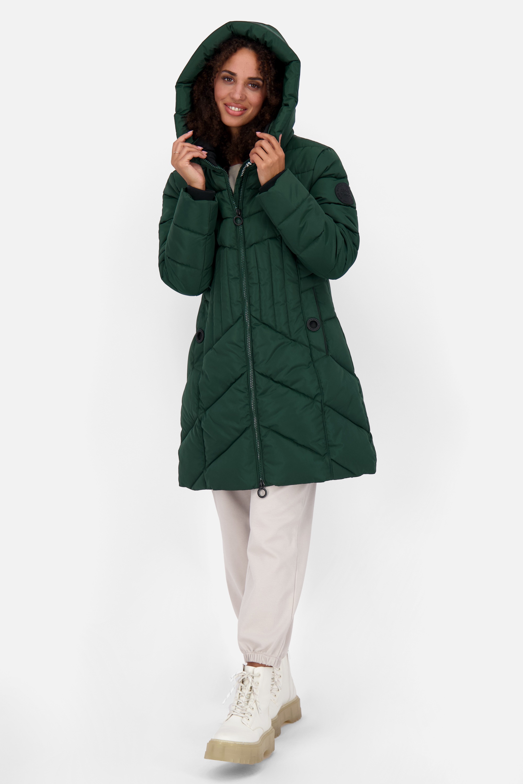 Alife & Kickin Winterjacke »PriskaAK A Puffer Parka Damen«