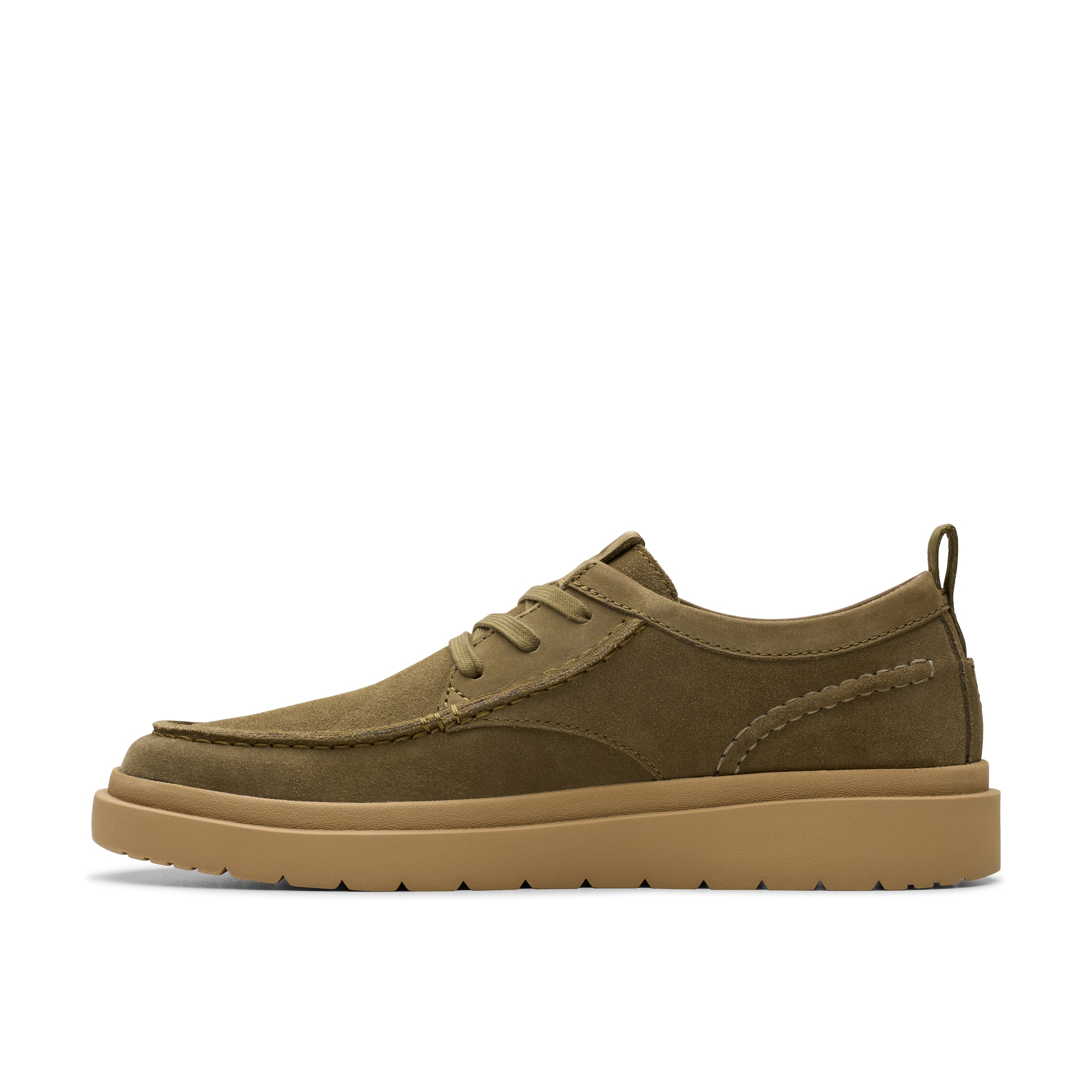Clarks Schnürschuh »Polden Moc«, Schnürschuh, Business Schuh, Mokassin im Casual Look