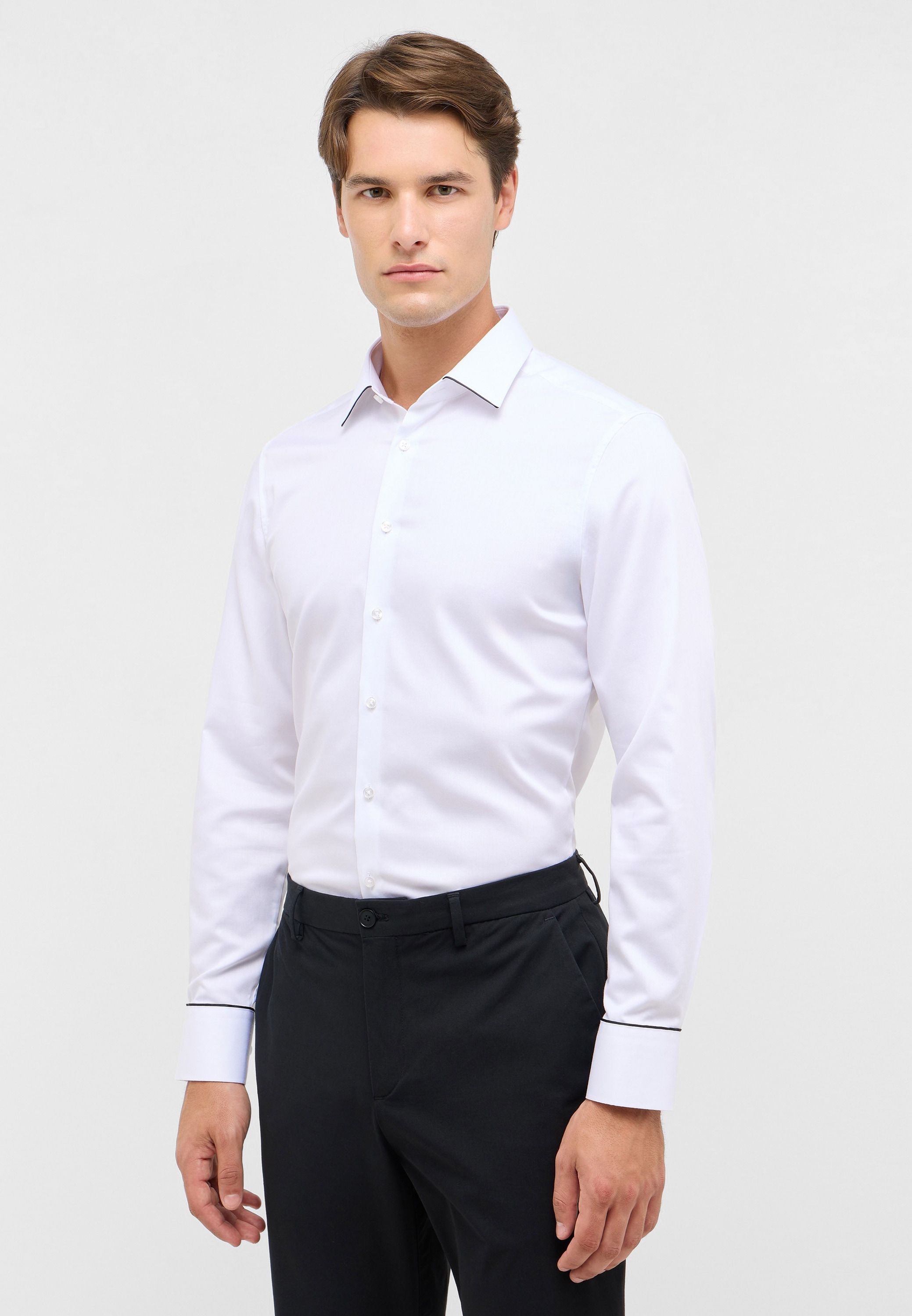 Eterna Langarmhemd "SLIM FIT" NON IRON (bügelfrei) günstig online kaufen