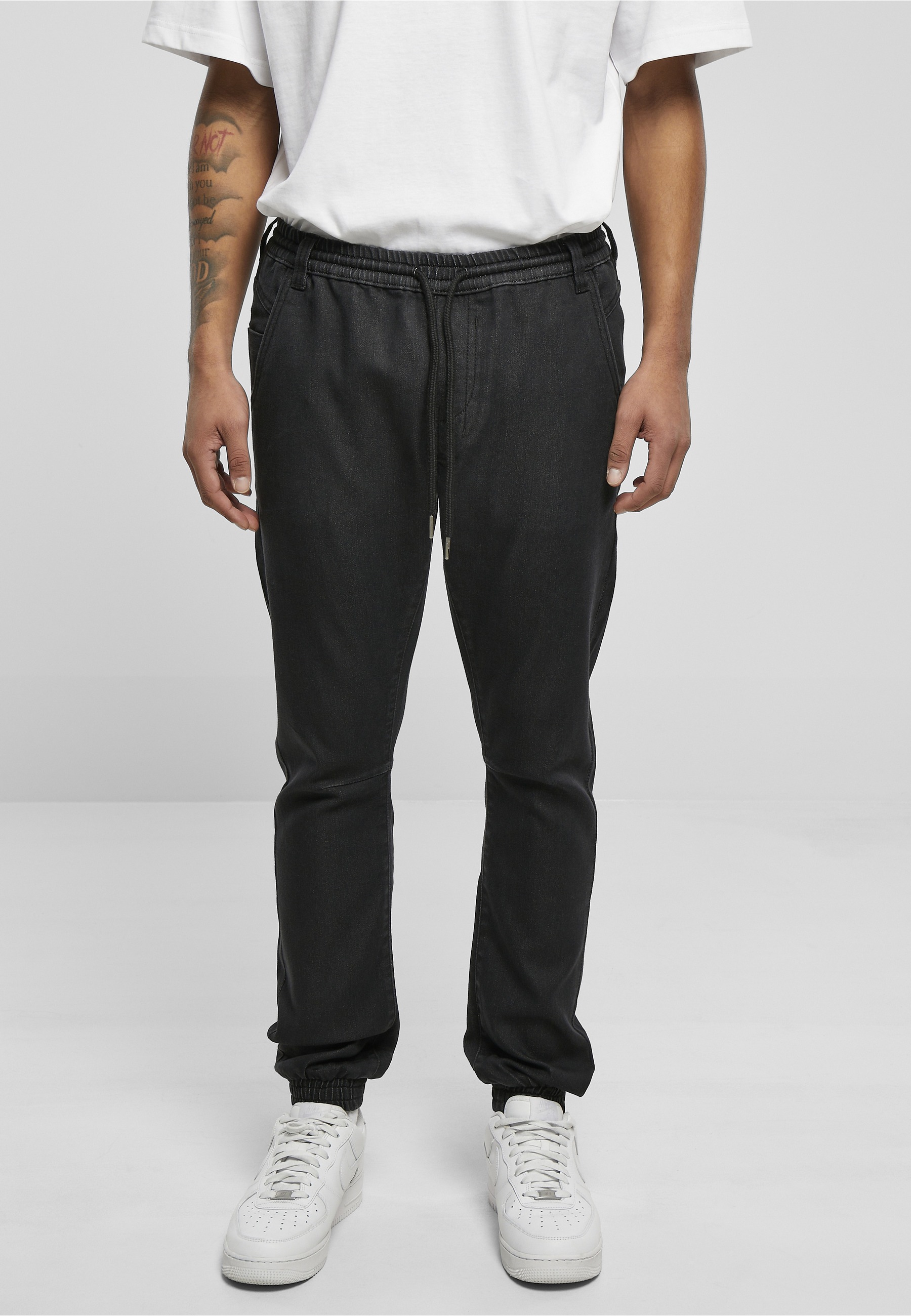 URBAN CLASSICS Bequeme Jeans »Urban Classics Herren Knitted Denim Jogpants« 1 Stk.