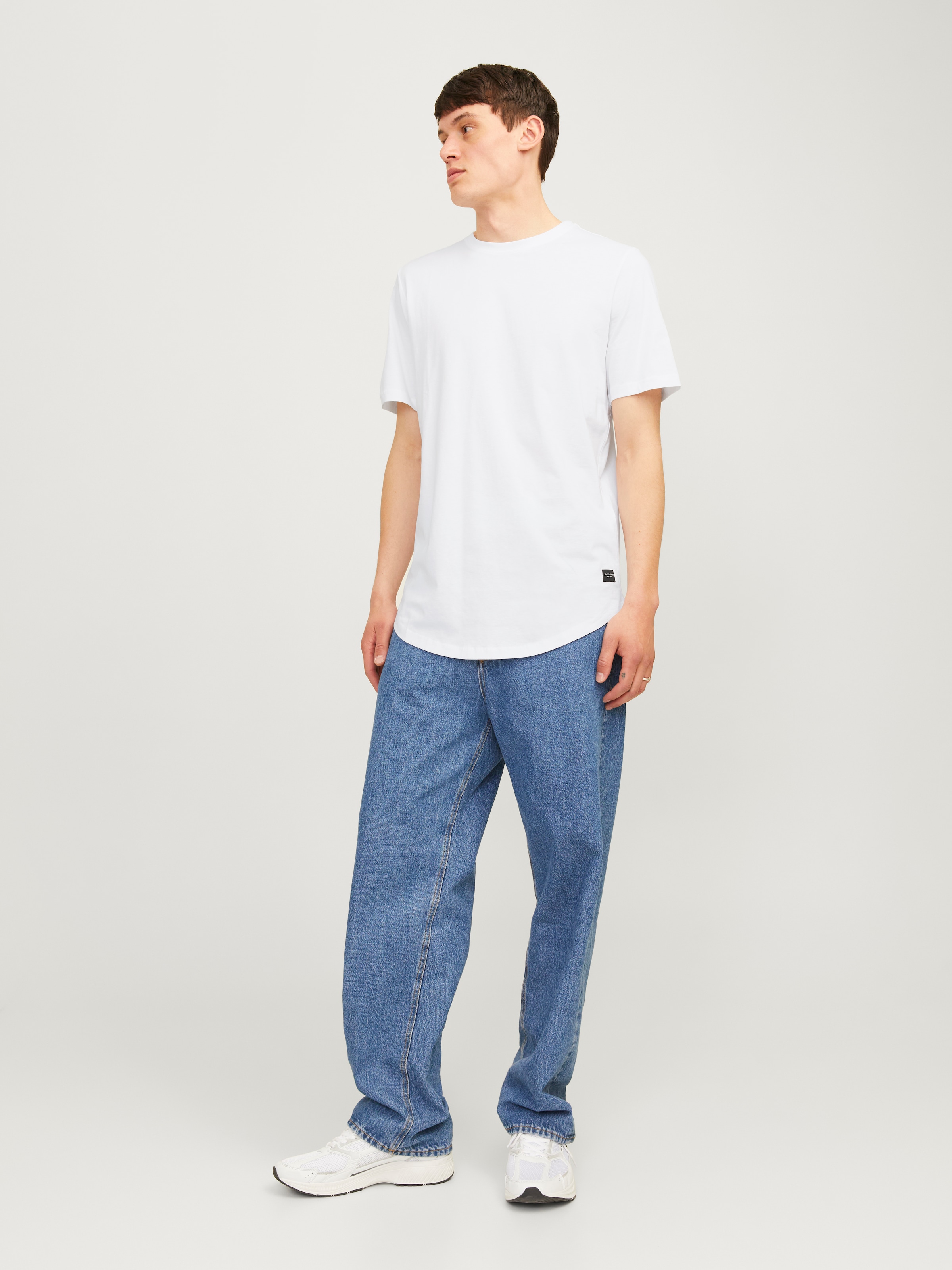 Jack & Jones Rundhalsshirt »JJENOA TEE SS CREW NECK 3PK MP NOOS«, (Packung, 3 tlg., 3er-Pack)