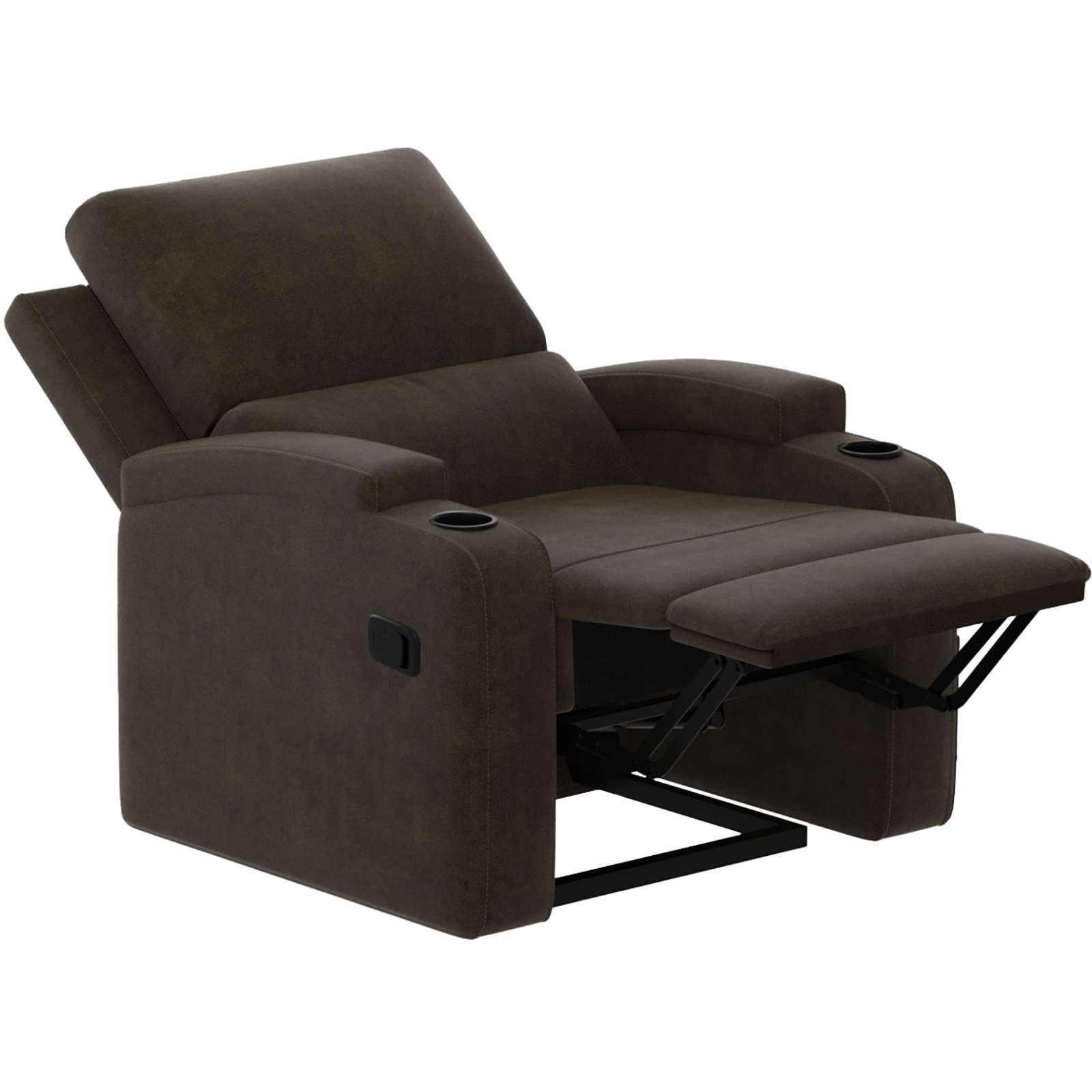 Home affaire Relaxsessel »Napori«, TV-Sessel, Kinosessel mit Relaxfunktion in 2 Sitzen, Getränkehalter