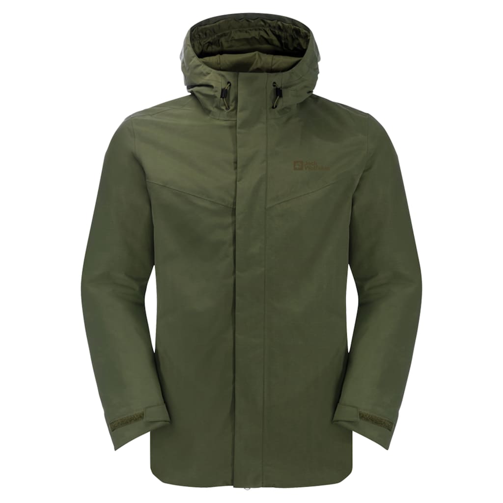 Jack Wolfskin 3-in-1-Funktionsjacke »ALTENBERG 3IN1 JKT M«, (2 teilig), mit Kapuze