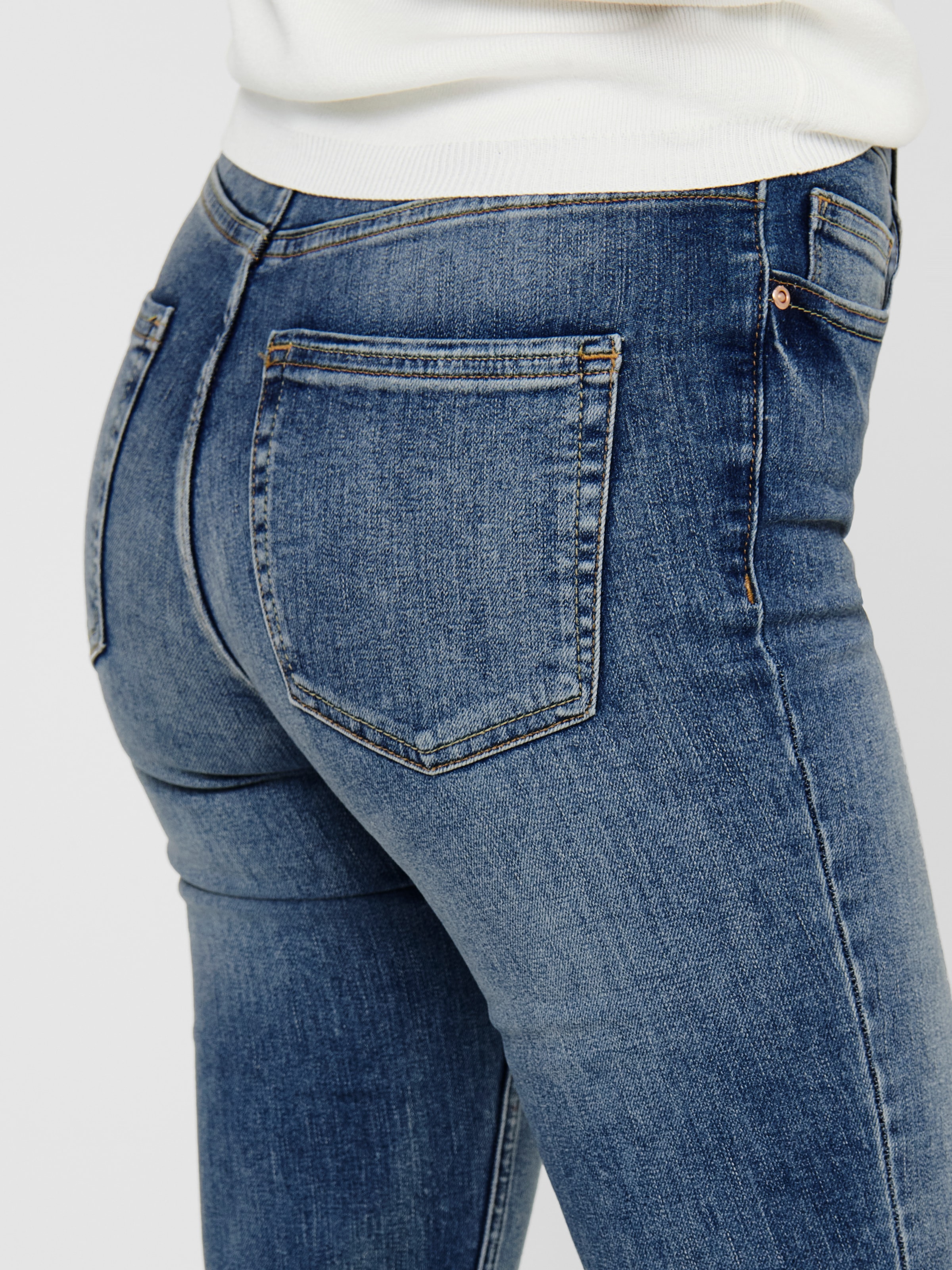 ONLY 1100000002199 »ONLBLUSH MID SKINNY  BB ANA0005« Baumwollmischung, skinny fit