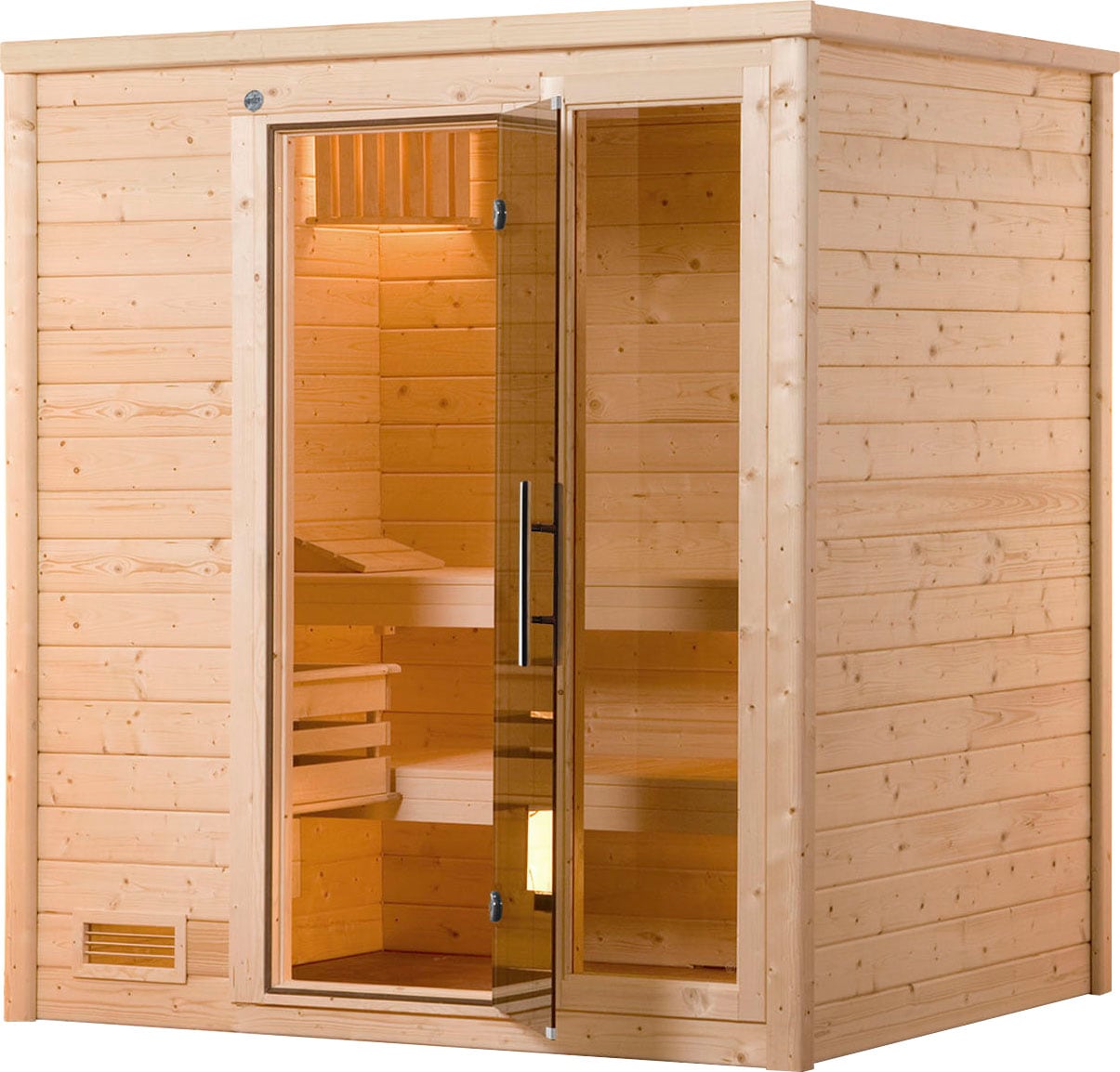 weka "Bergen" Set, 7,5 kW-Ofen mit digitaler Steuerung