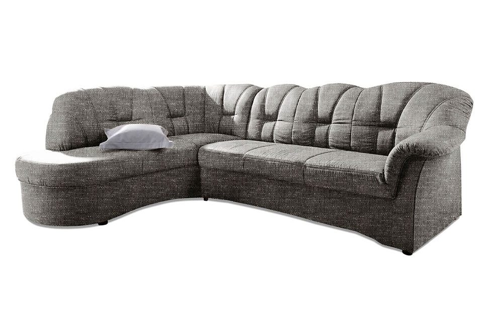 DOMO collection Ecksofa »Papenburg L-Form«, mit Ottomane, wahlweise mit Bettfunktion