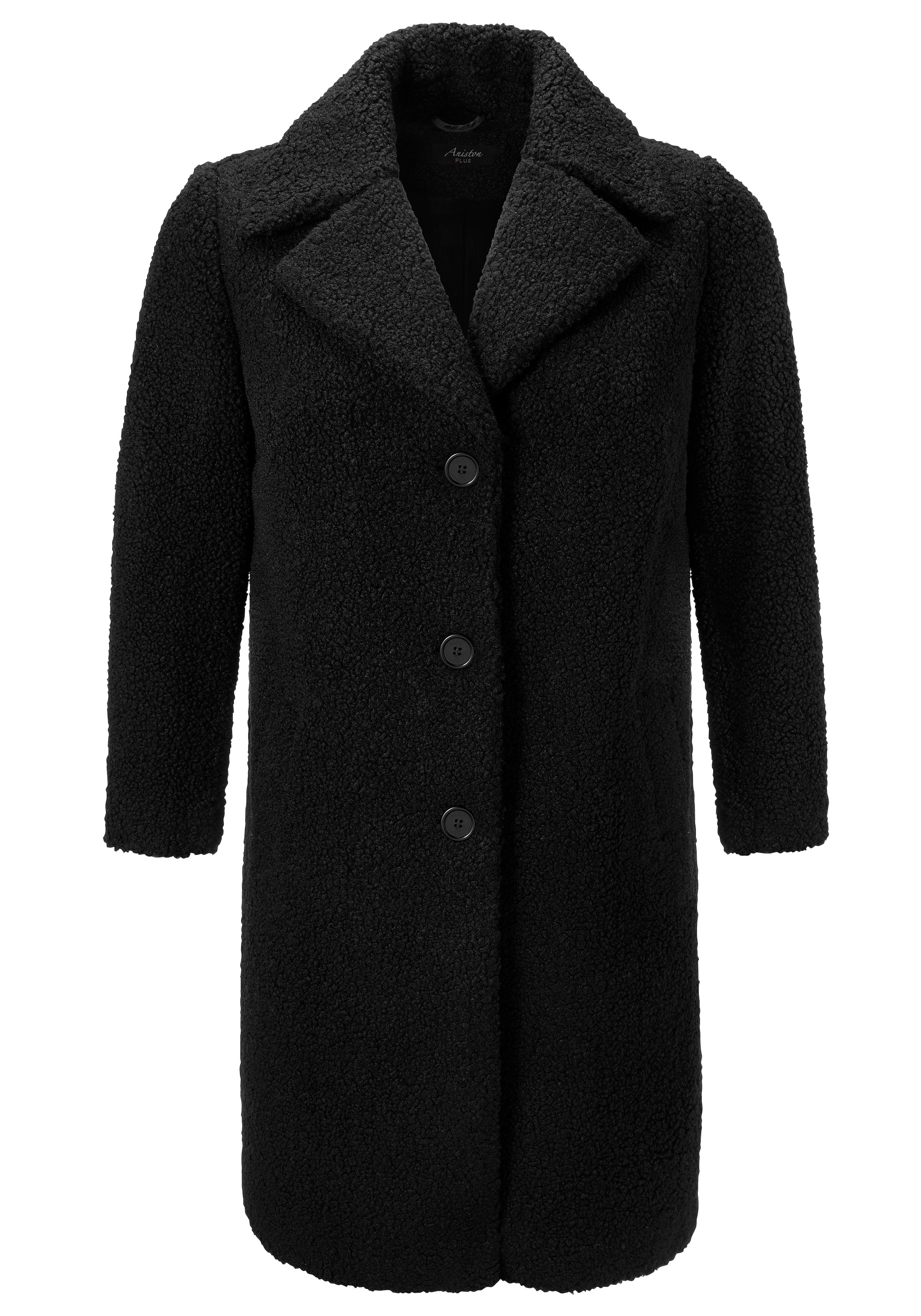 Aniston PLUS Fellimitatjacke, in Plüsch-Optik - NEUE KOLLEKTION