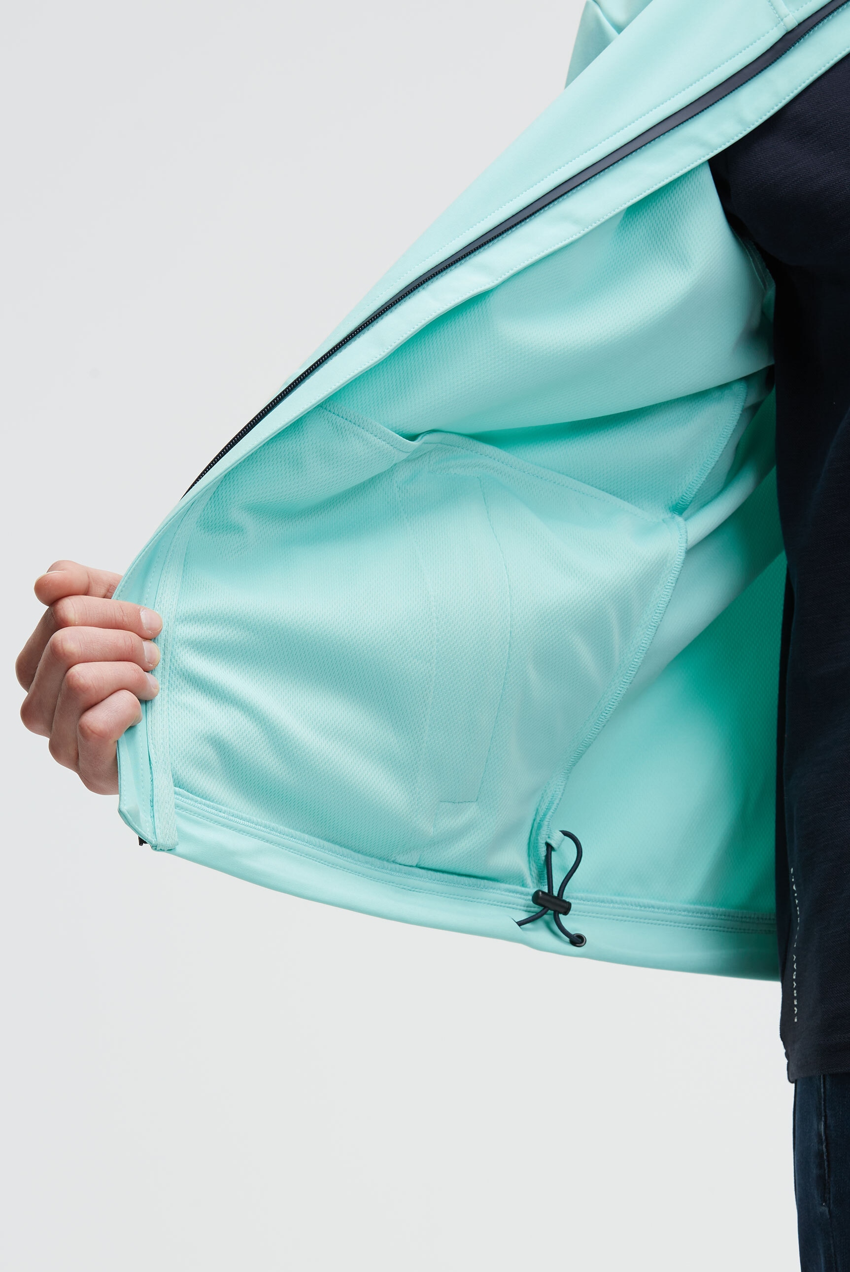 CAMP DAVID Softshelljacke ohne Kapuze mit verstellbarem Gummizug im Saum