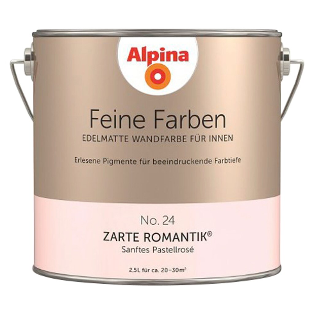Alpina Wand- und Deckenfarbe »Feine Farben No. 24 Zarte Romantik®«