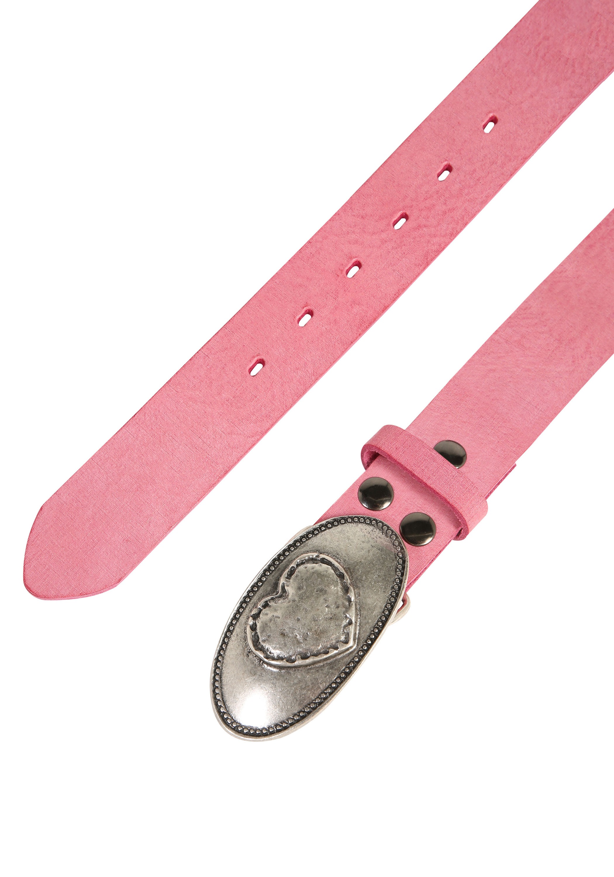 Rettungsring Gürtel Ledergürtel »4260643975530, Echtleder,, Leder, »Gump, Pink«,, mit,«