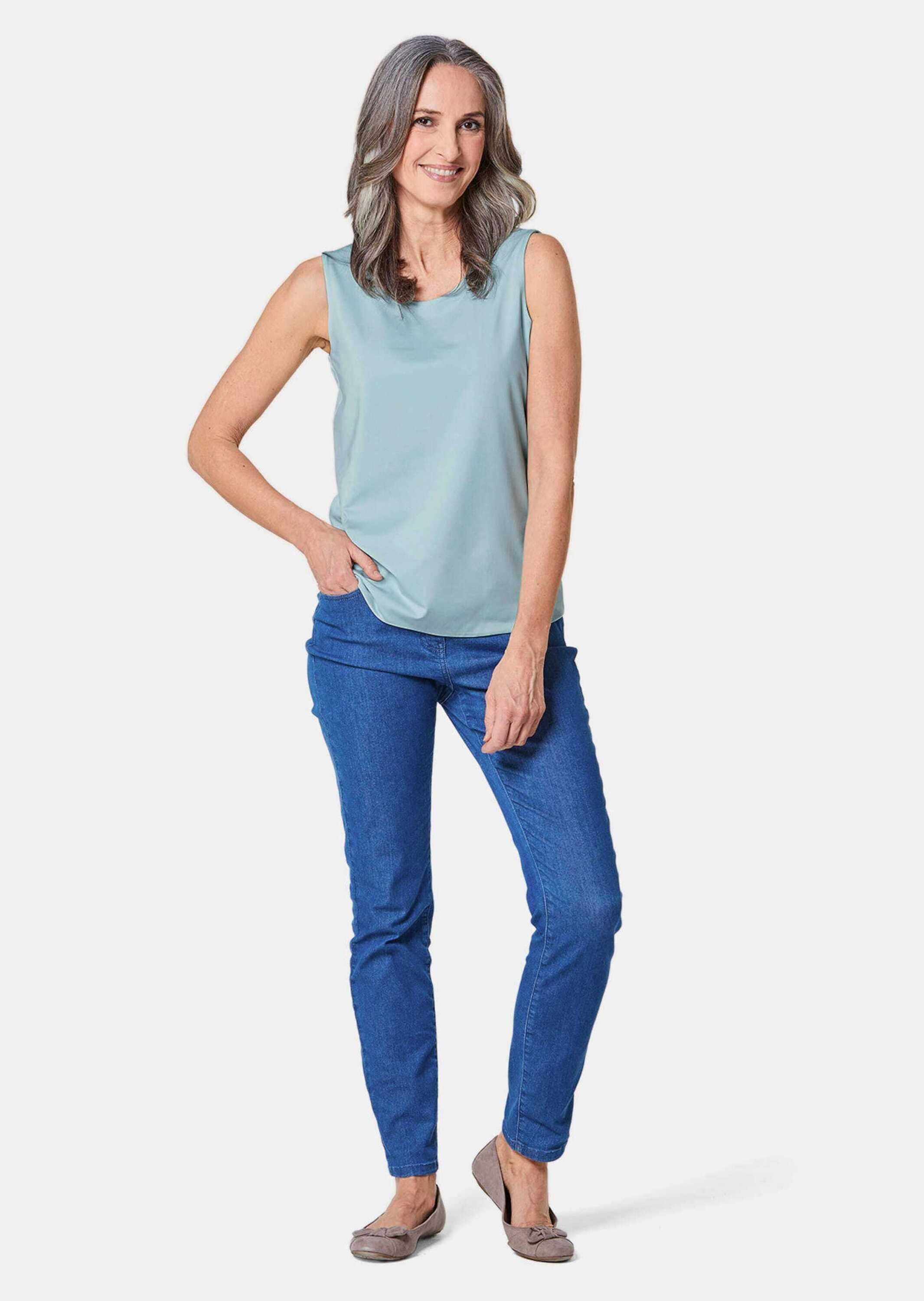 Goldner Women's Tank Top Blue Size 52 3