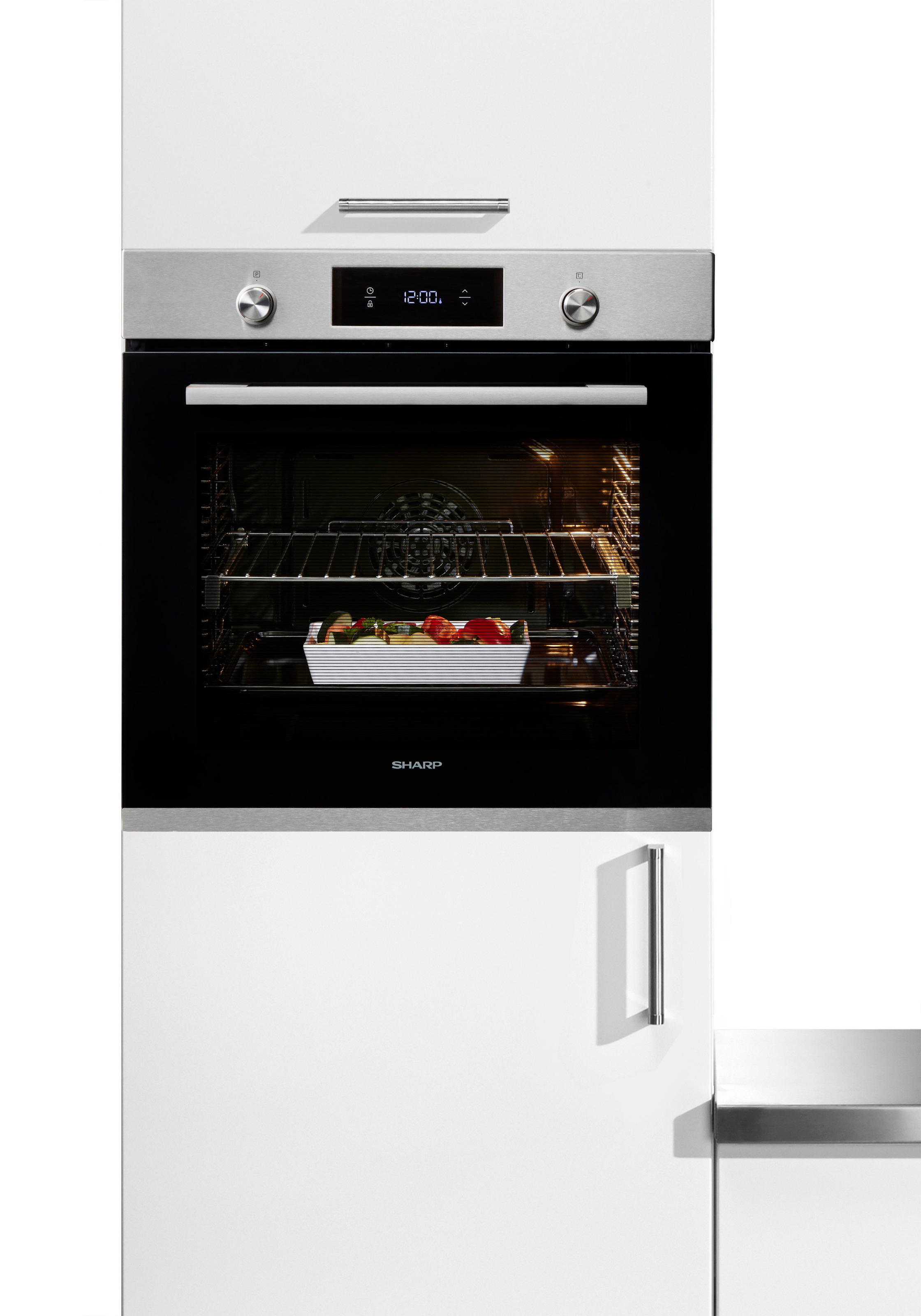 Sharp Einbaubackofen "K-70P19INH-EU" mit Vollauszug SoftClosing günstig online kaufen