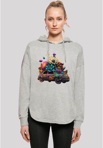 Kapuzenpullover »Blumen Auto Oversize Hoodie«