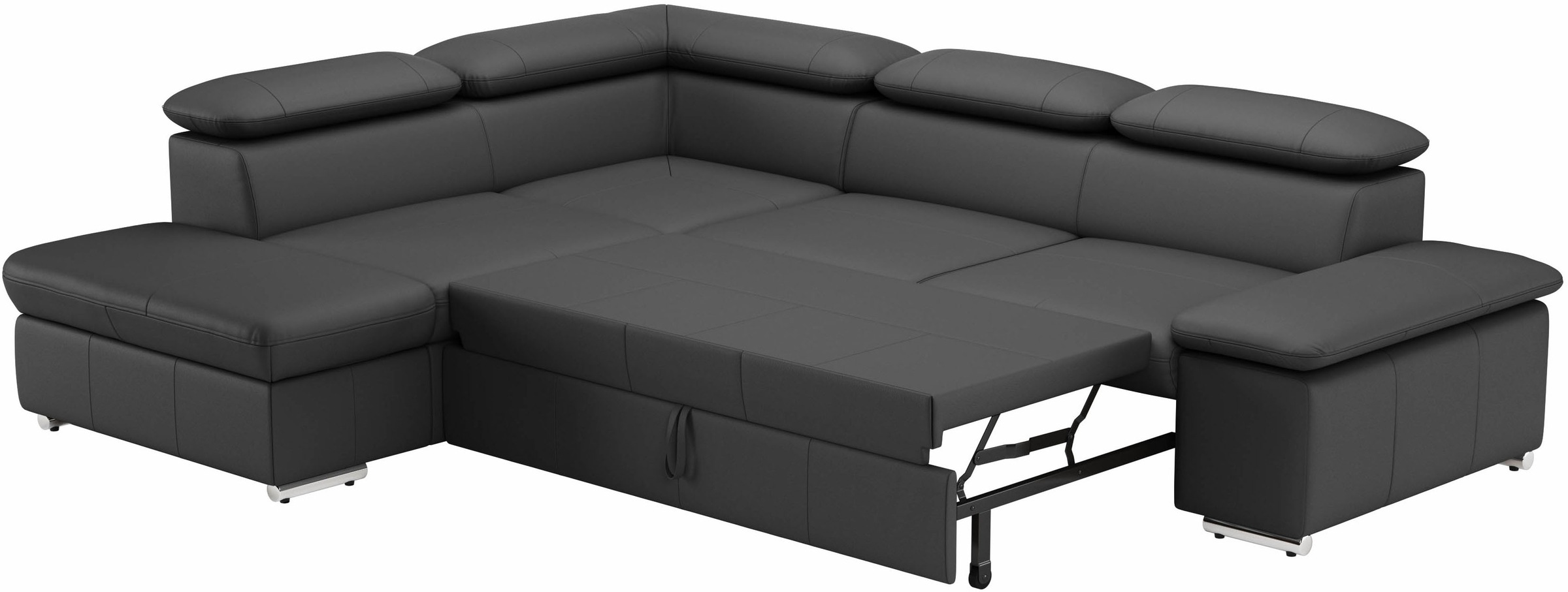 Ecksofa Valantine V, wahlweise mit Bettfunktion