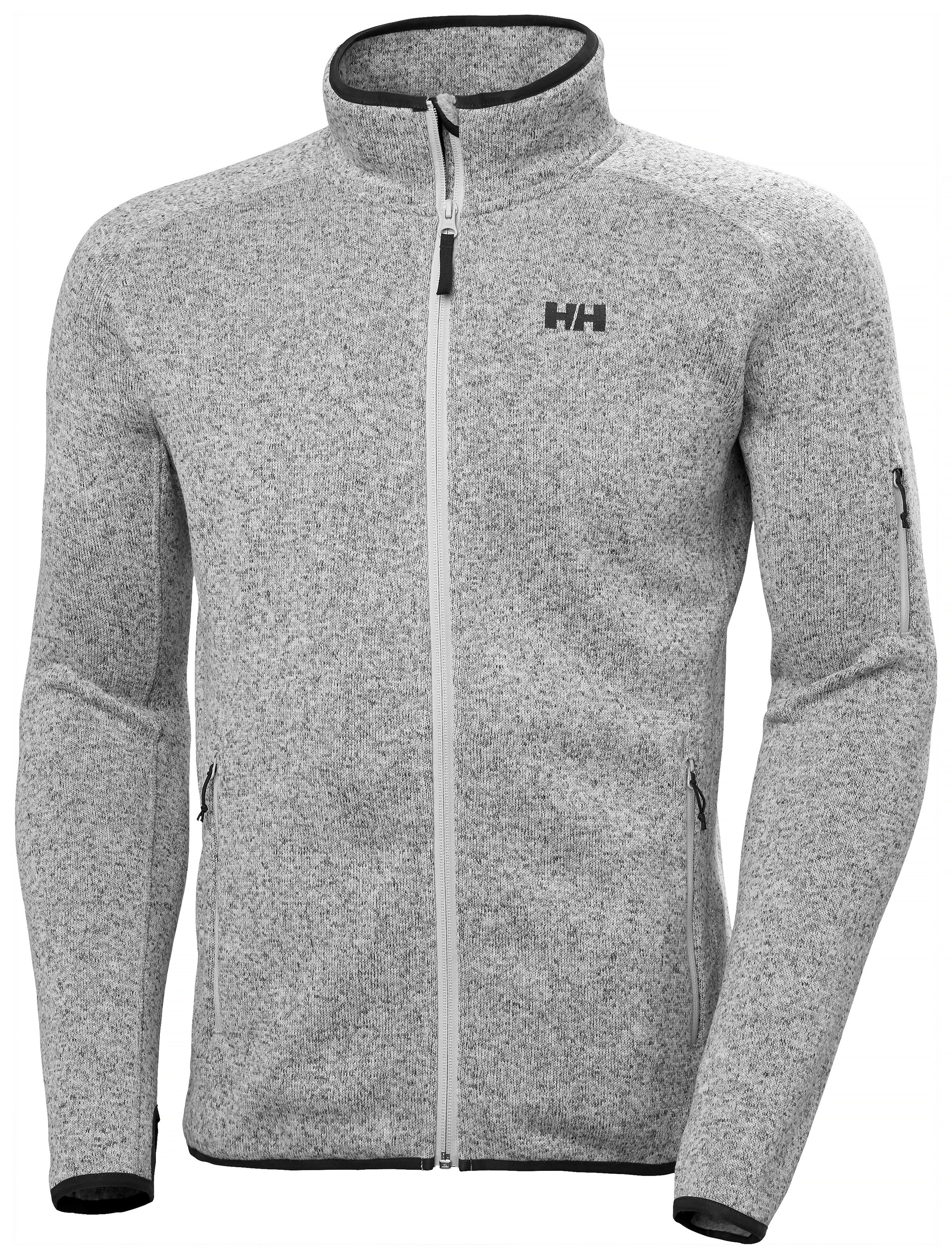 Helly Hansen Strickfleecejacke »VARDE FLEECE JACKET 2.0« für Outdoor- und Streetwear, mit Daumenlöchern, Reißverschlusstaschen