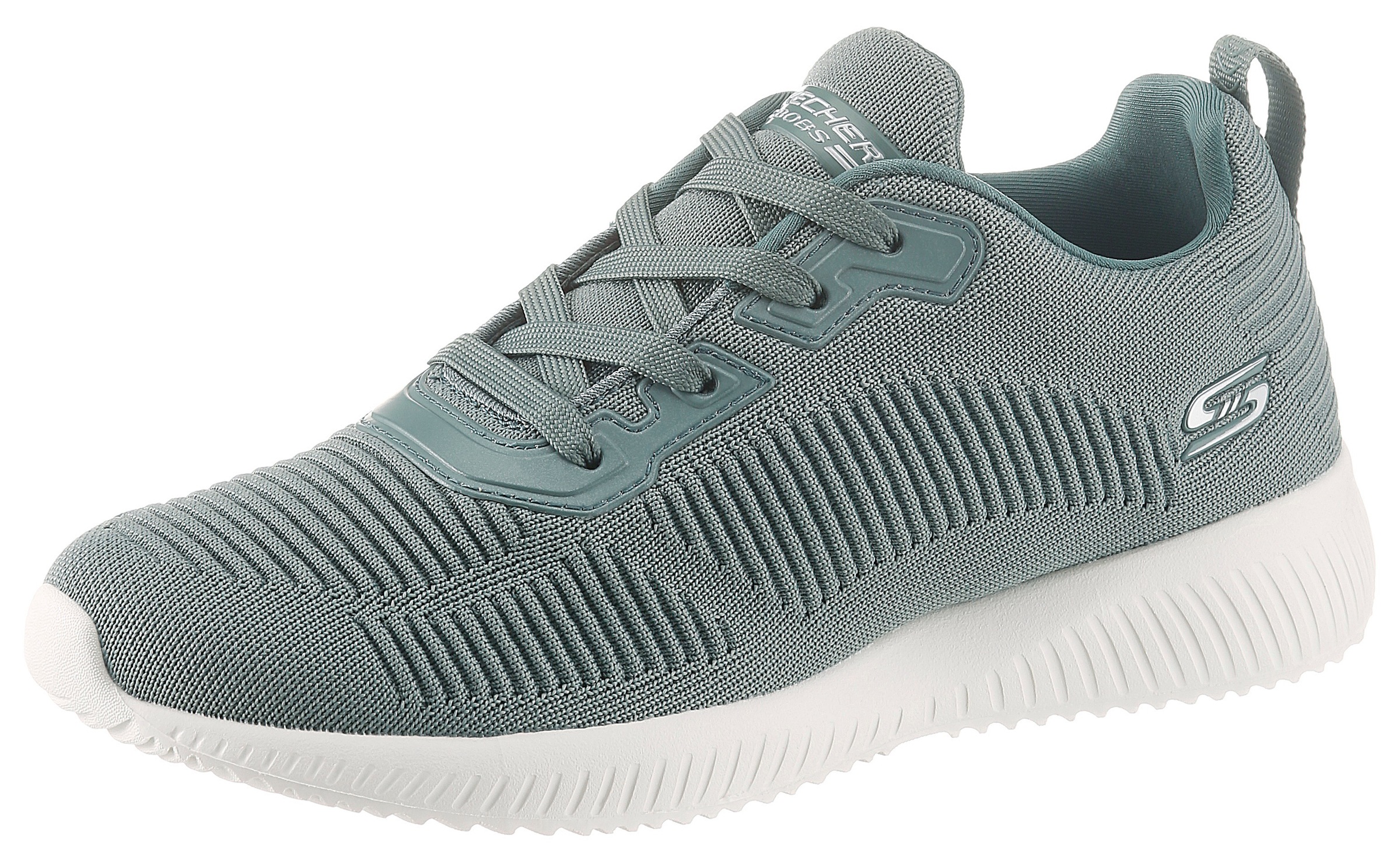 Skechers Sneaker "Bobs Squad - Tough Talk", mit Skech-Knit, Freizeitschuh, Halbschuh, Schnürschuh