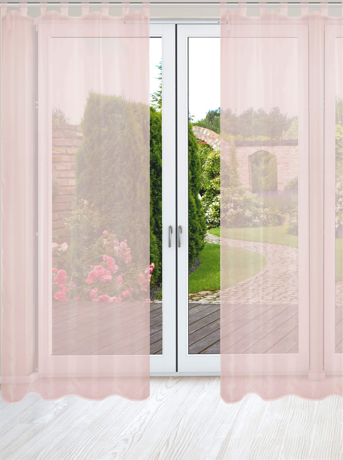 heine home Gardine Schlaufen 1 Stk. tlg. günstig online kaufen