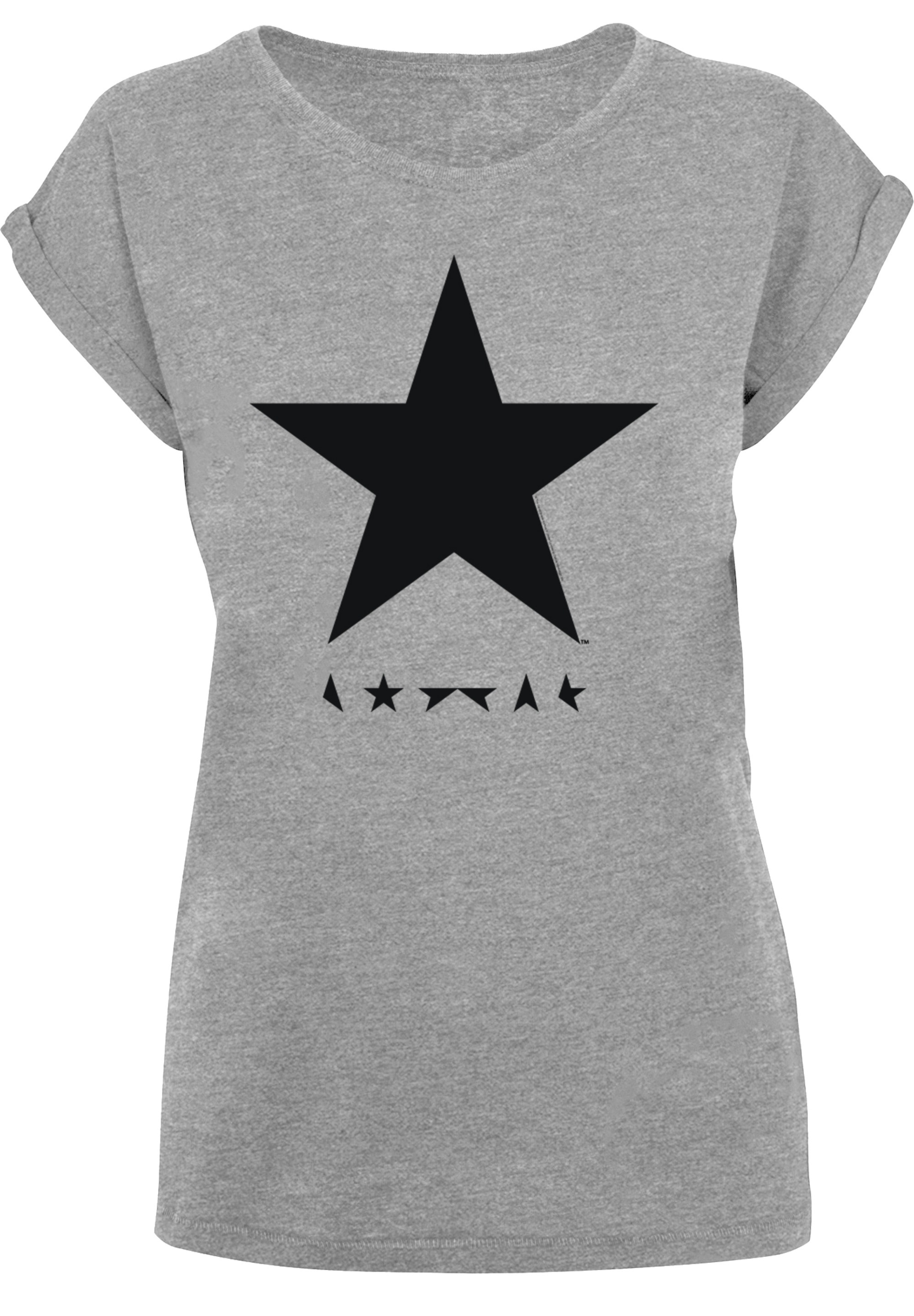F4NT4STIC T-Shirt »David Bowie Star Logo«, Print