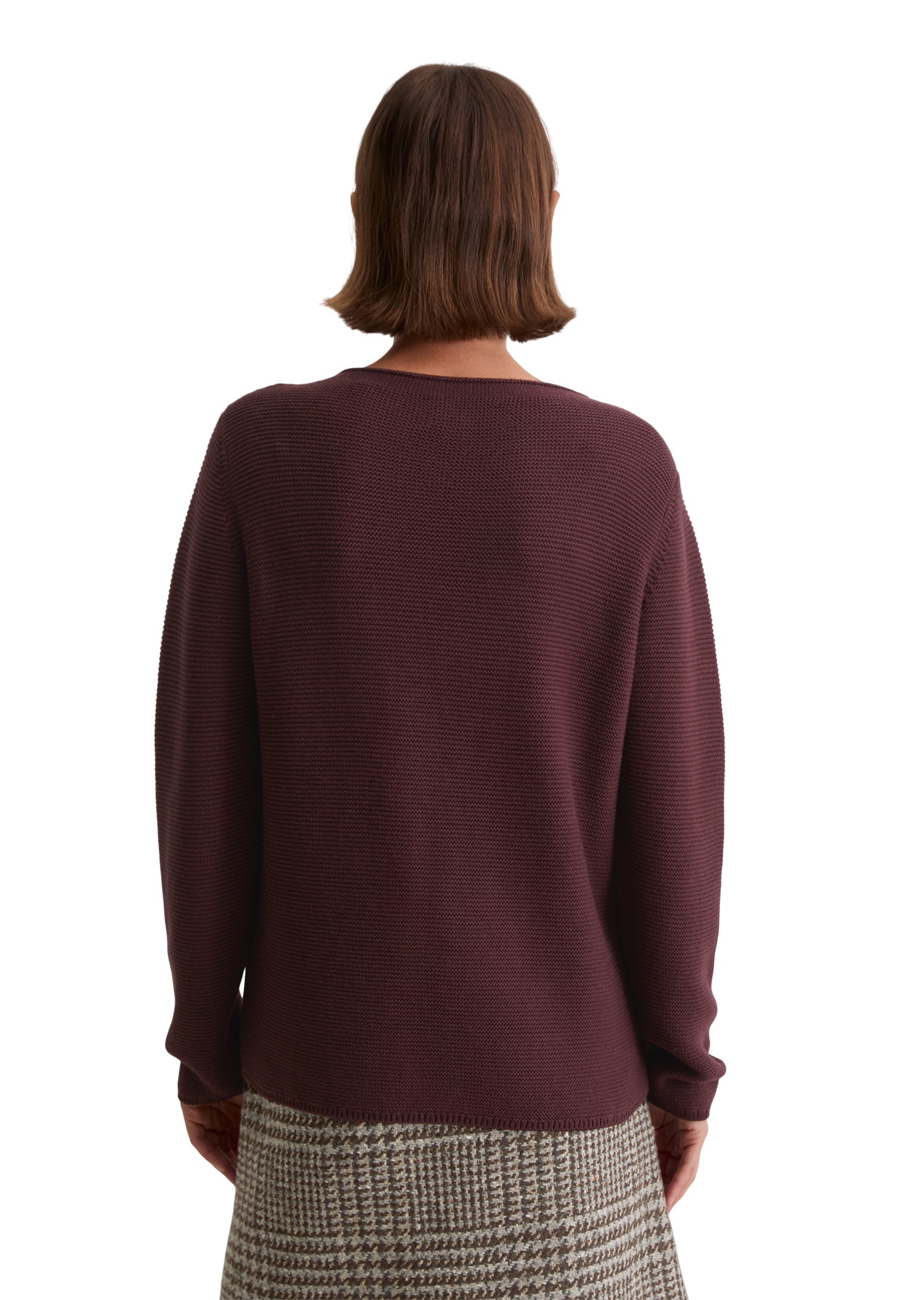 Marc O'Polo Rundhalspullover »aus Organic Cotton«