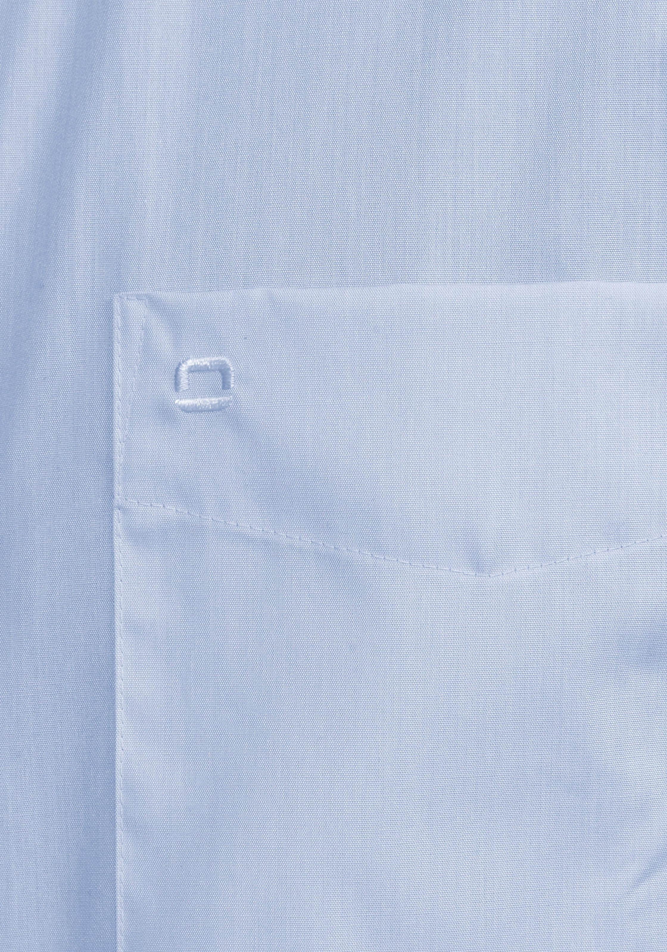 OLYMP Businesshemd »Luxor ▷ Brusttasche, | mit fit«, BAUR unifarben Ärmel, modern bügelfrei, bestellen extra lange