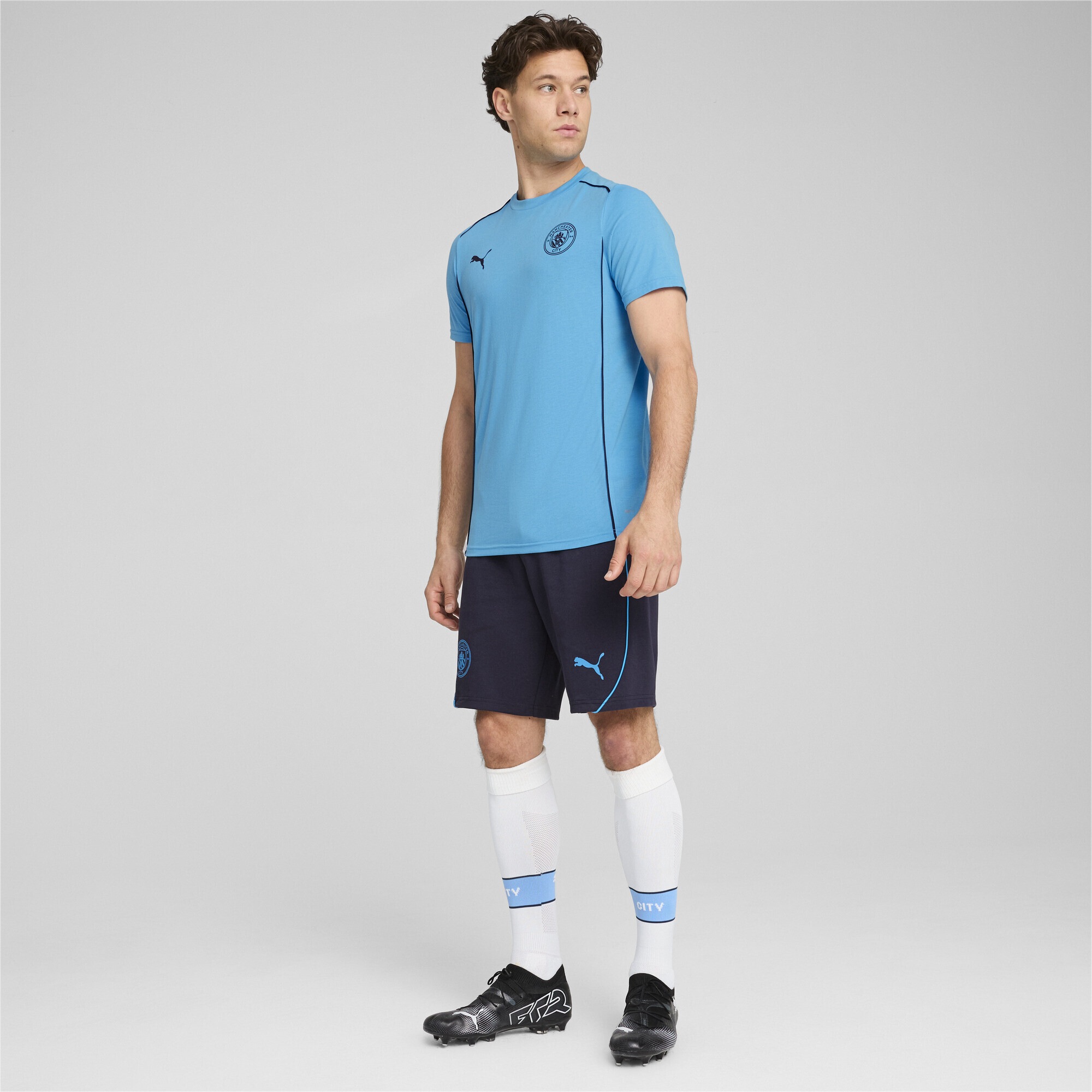 PUMA T-Shirt »Manchester City Casuals T-Shirt Herren«
