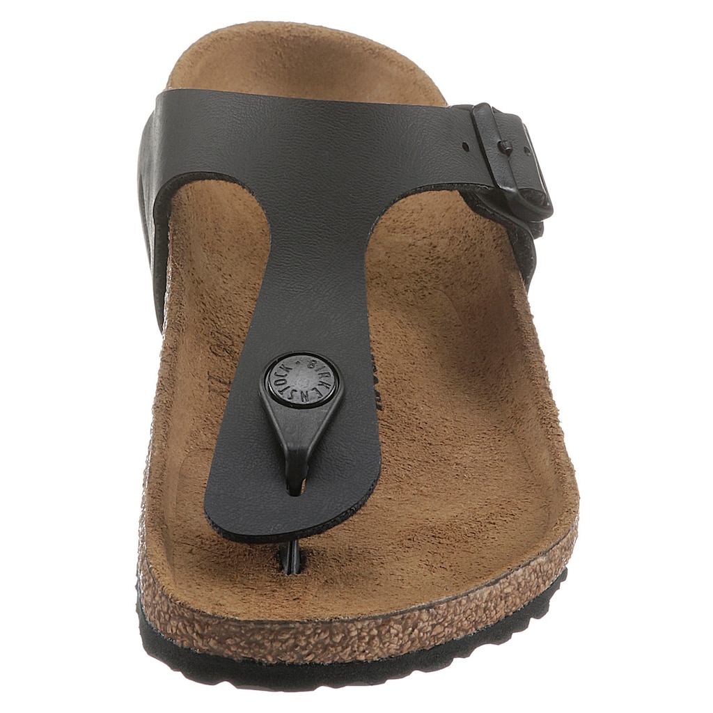 Birkenstock Zehentrenner »Gizeh kids«, mit verstellbarem Riemchen