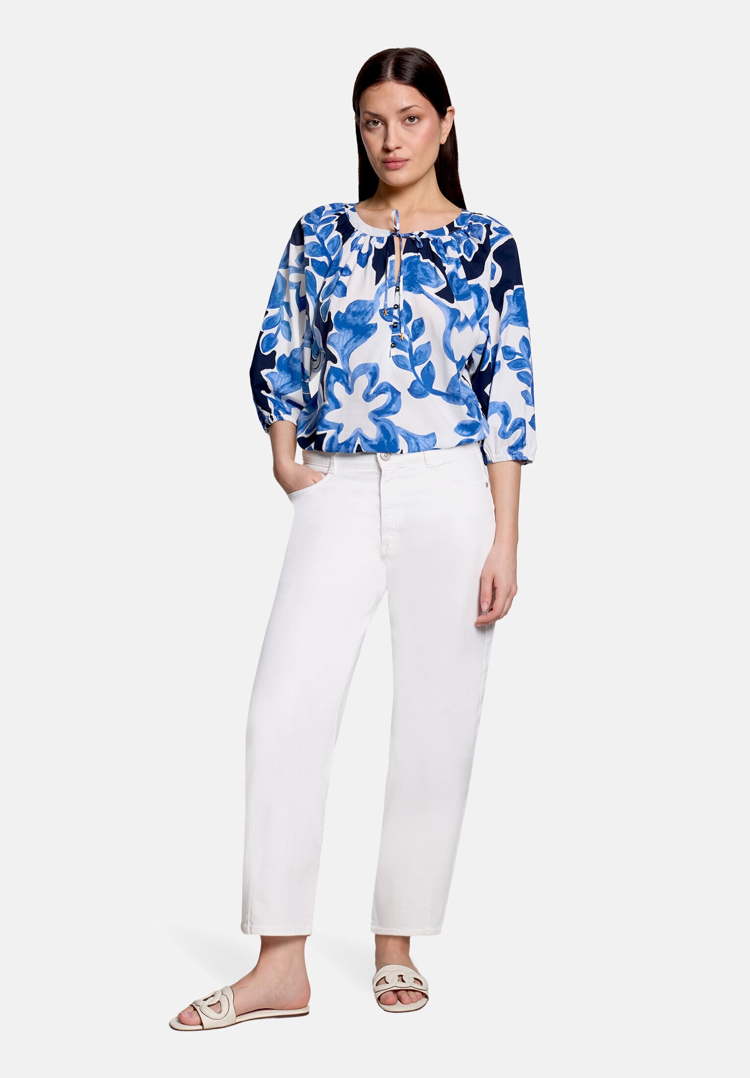Betty&Co Schlupfbluse "Damen mit Print"
