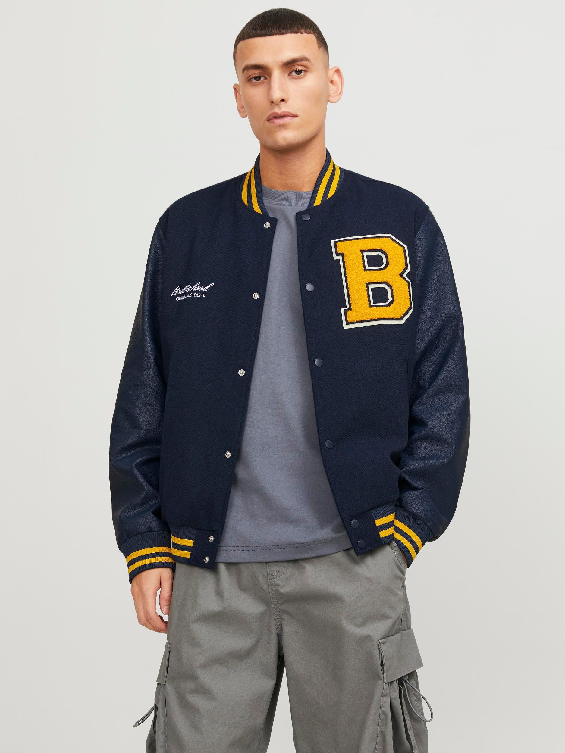 Jack & Jones Collegejacke »JORCOLLEGE WOOL BLEND BOMBER NOOS«