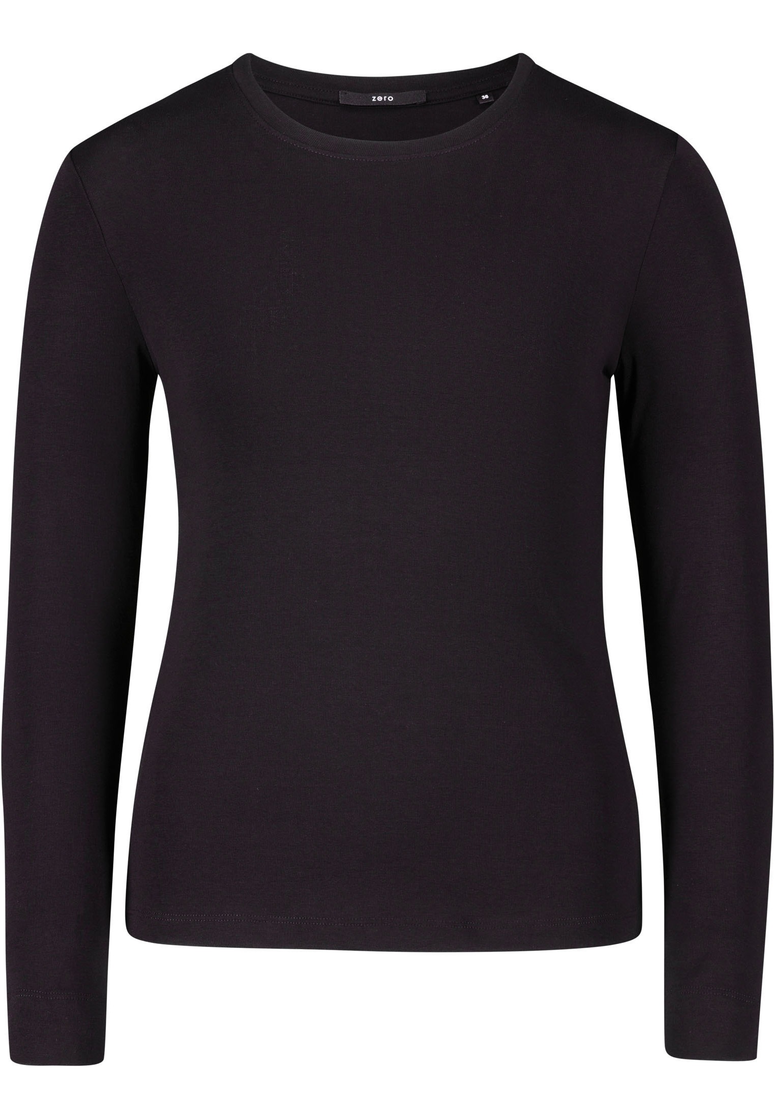Zero Kurzarmshirt »zero Shirt aus Bio Baumwolle«, (1 tlg.), Plain/ohne Details