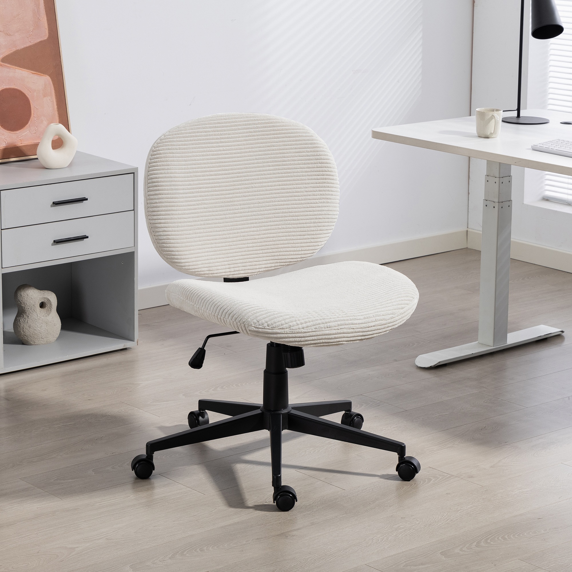 Duo Collection Drehstuhl "Tilo" () 1 Stk. Cord Sitzhöhenverstellung, Wippme günstig online kaufen