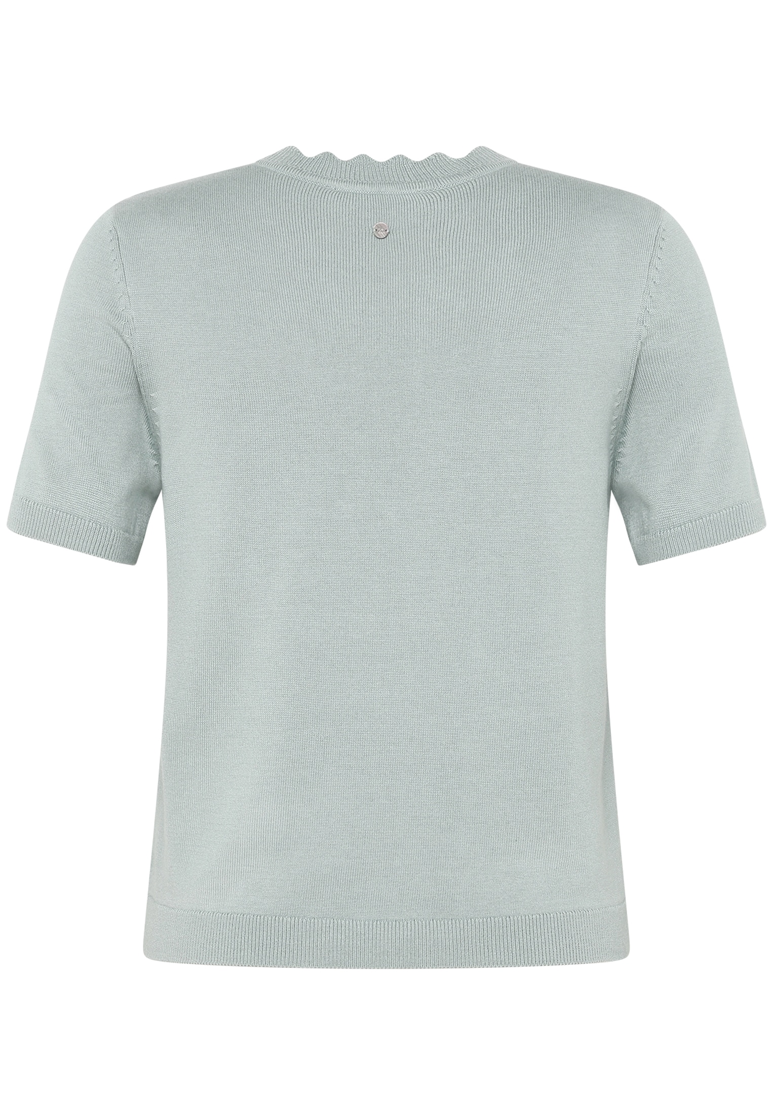 Zero Kurzarmshirt »Damen mit Wellensaum« 1 Material