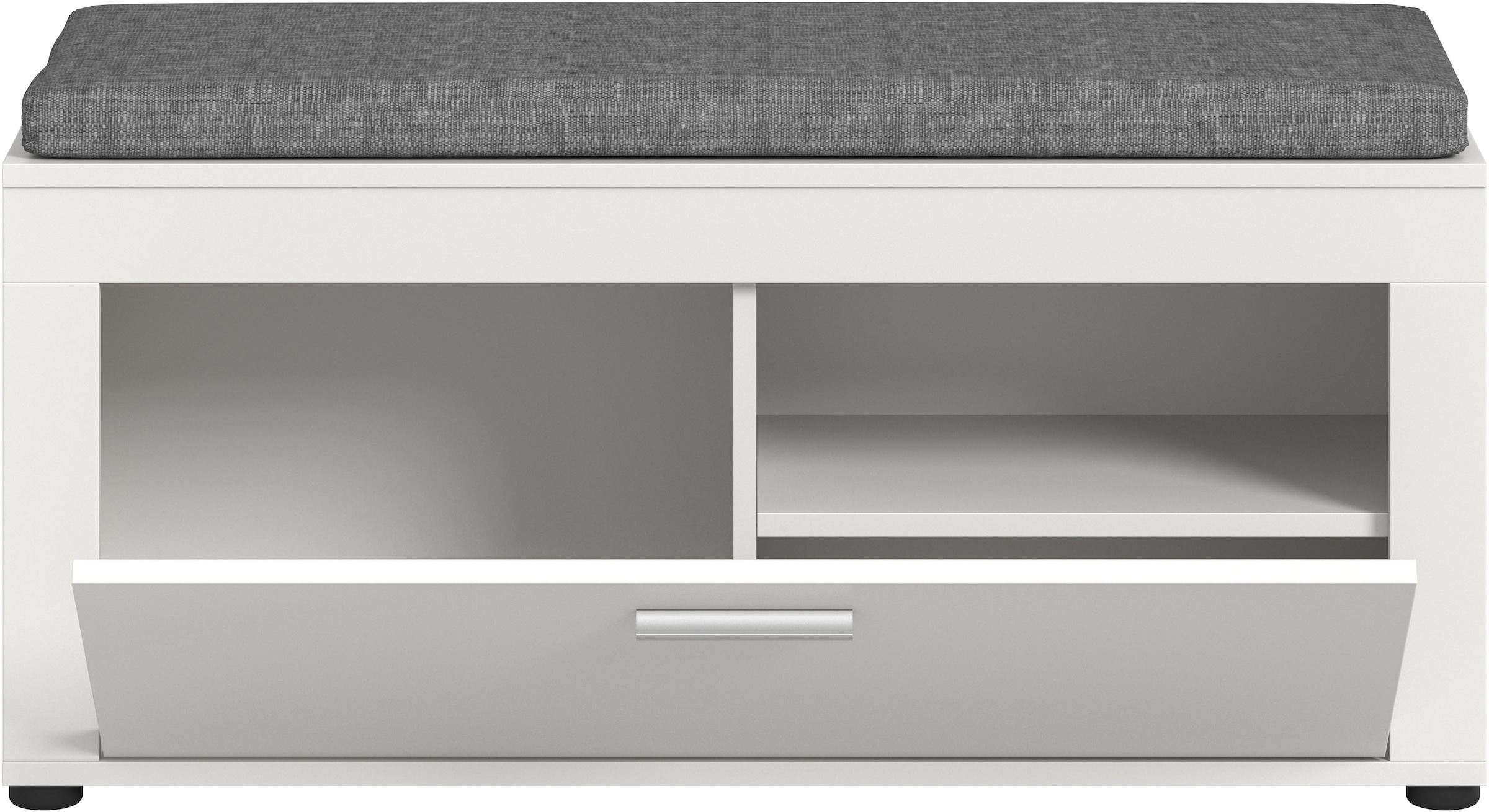INOSIGN Sitzbank »Aosta Sitzbank«, (2 St.), Sitzbank inkl. Sitzkissen, Fur, Diele, Garderobe