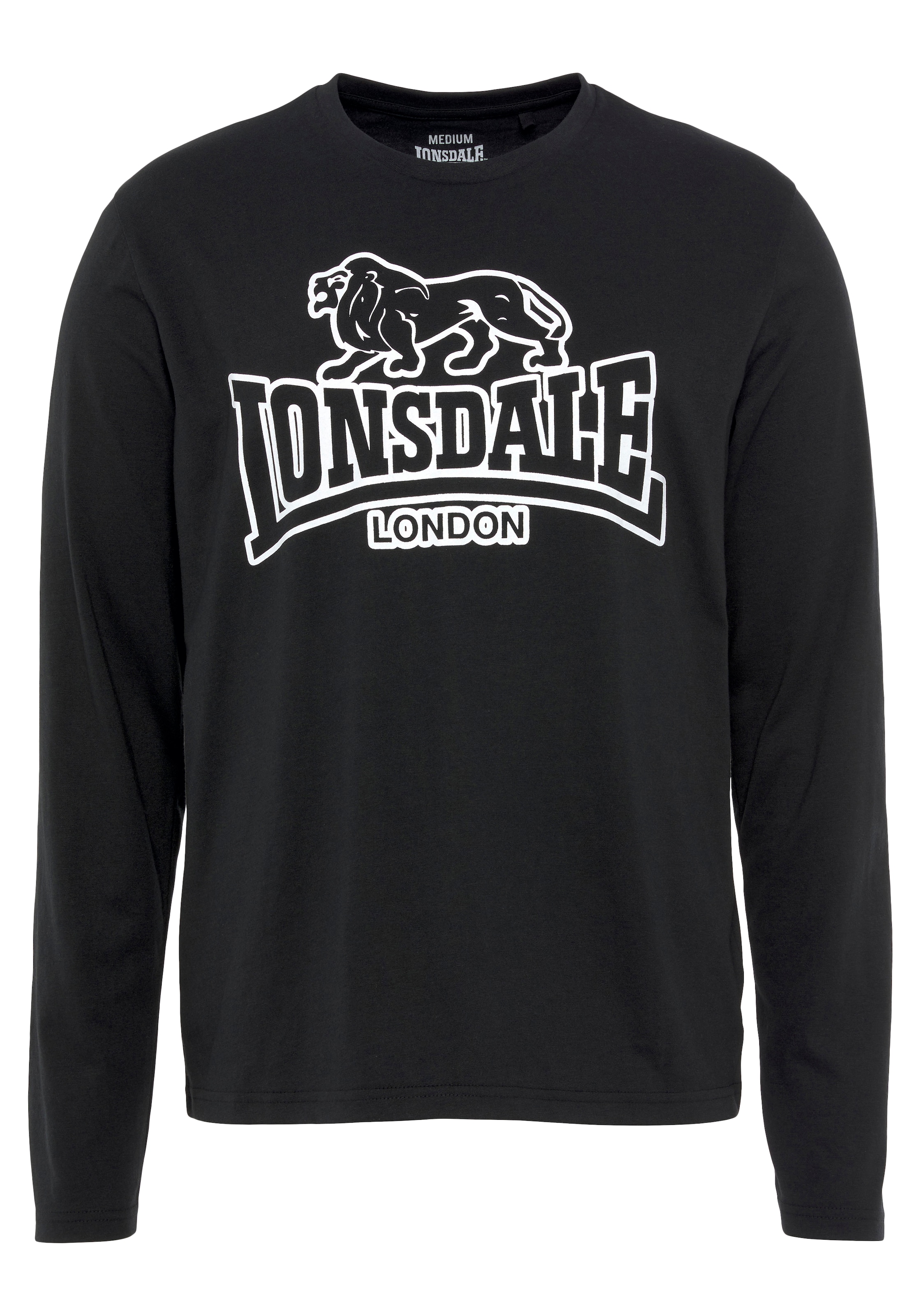 Lonsdale Langarmshirt, (Packung, 2 tlg., 2er-Pack)