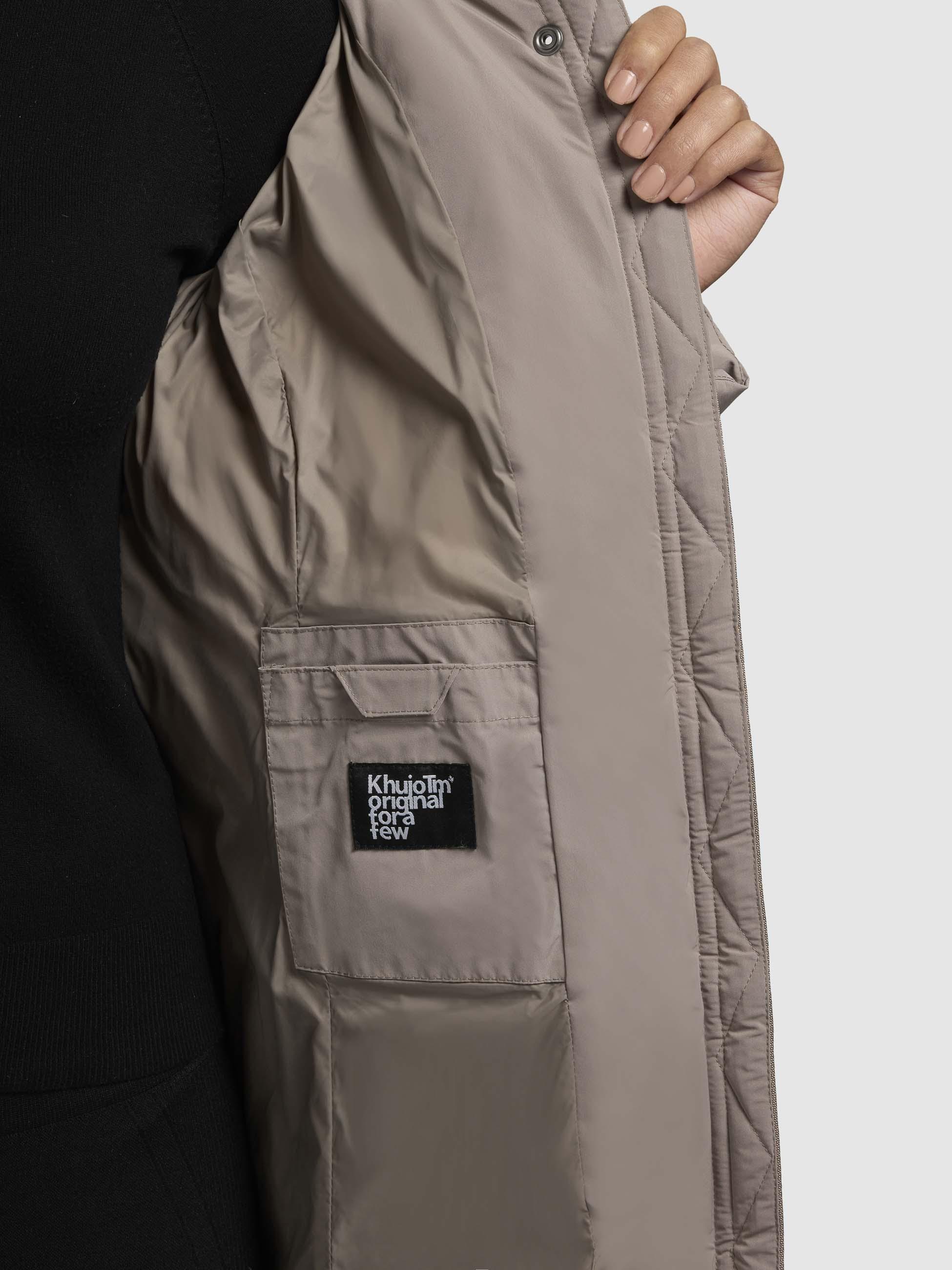 khujo Wintermantel »Sensy-YM« Warmer Steppmantel mit Kapuze