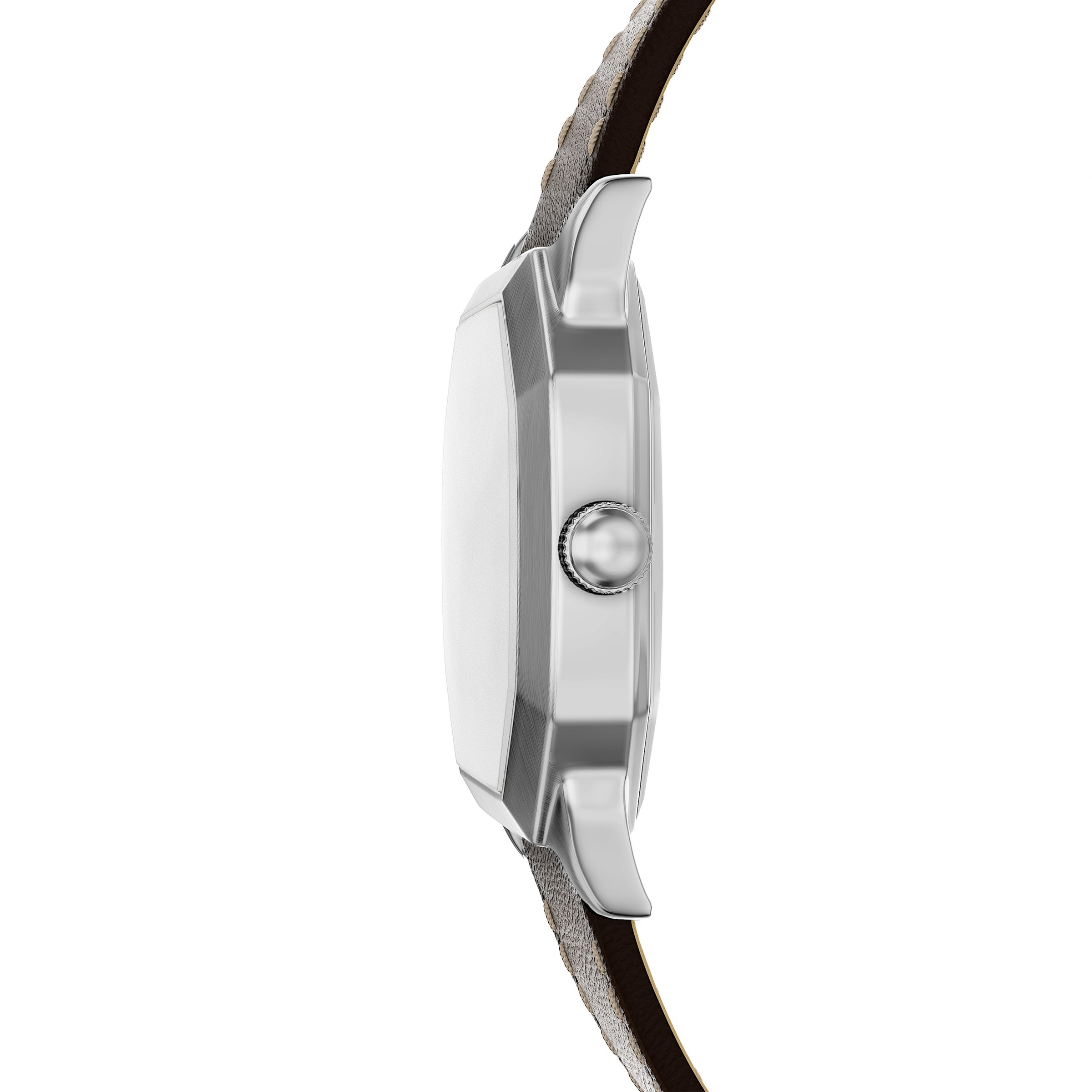 Fossil Quarzuhr »Harlow« Armbanduhr, Lederarmband, analog