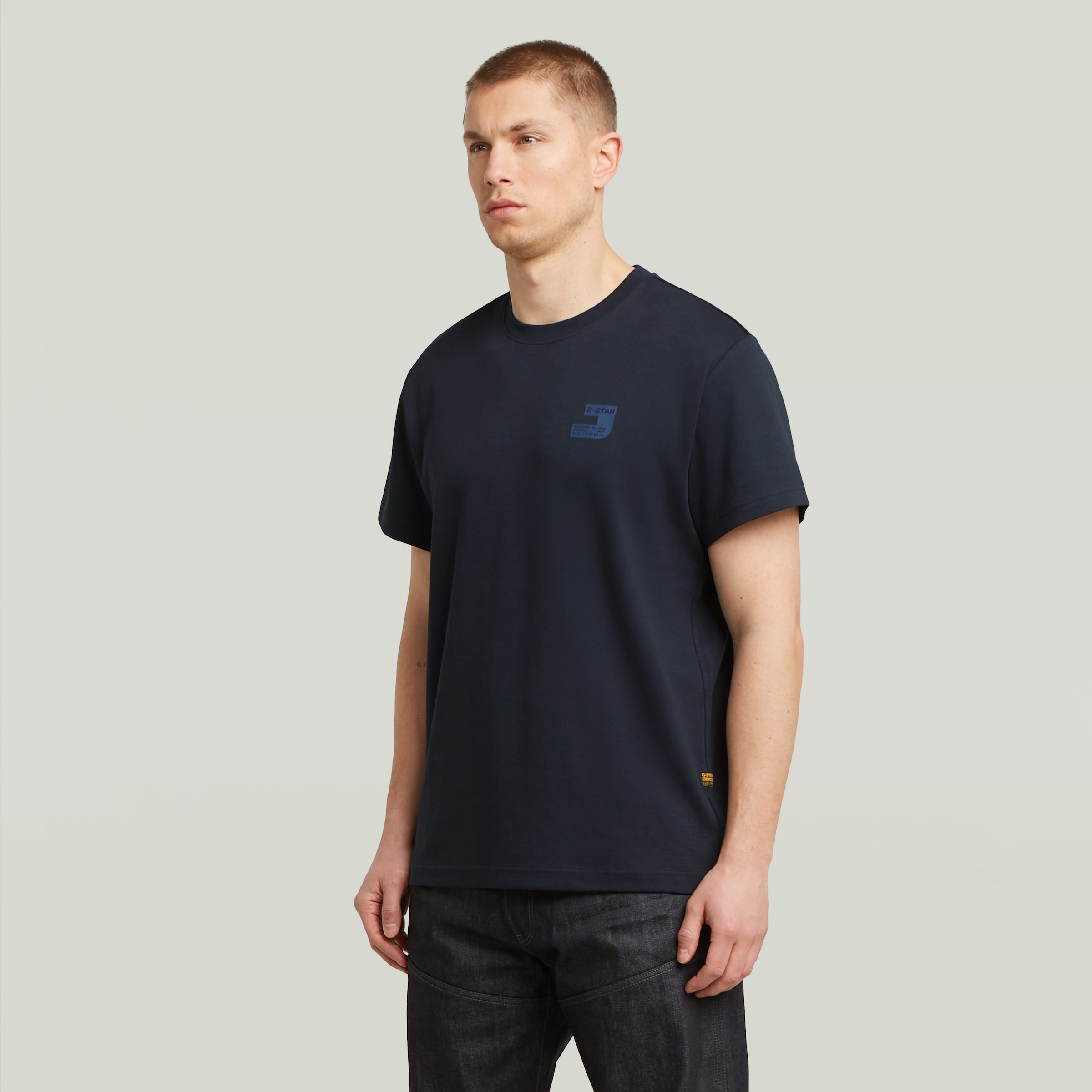 G-STAR T-Shirt »Chest Logo«, Rundhals, Regular Fit