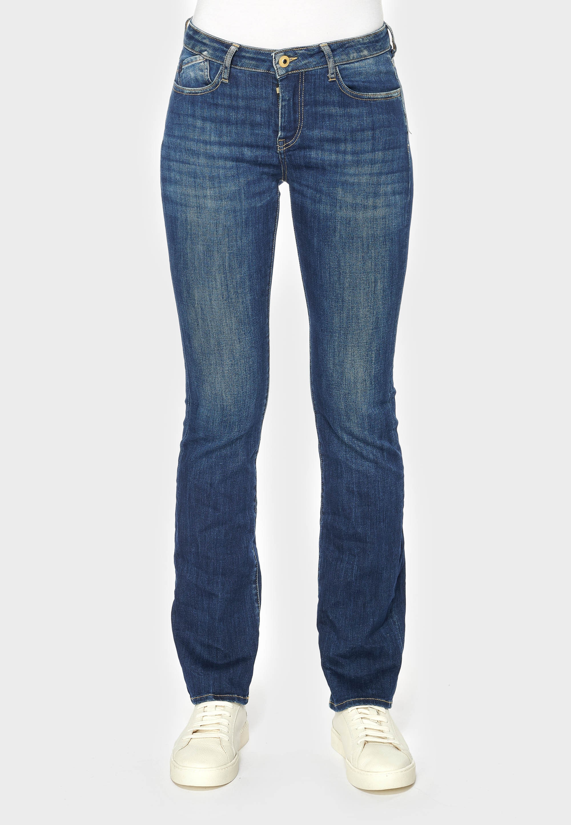 Le Temps Des Cerises Bequeme Jeans "POWERB", mit ausgestelltem Schnitt