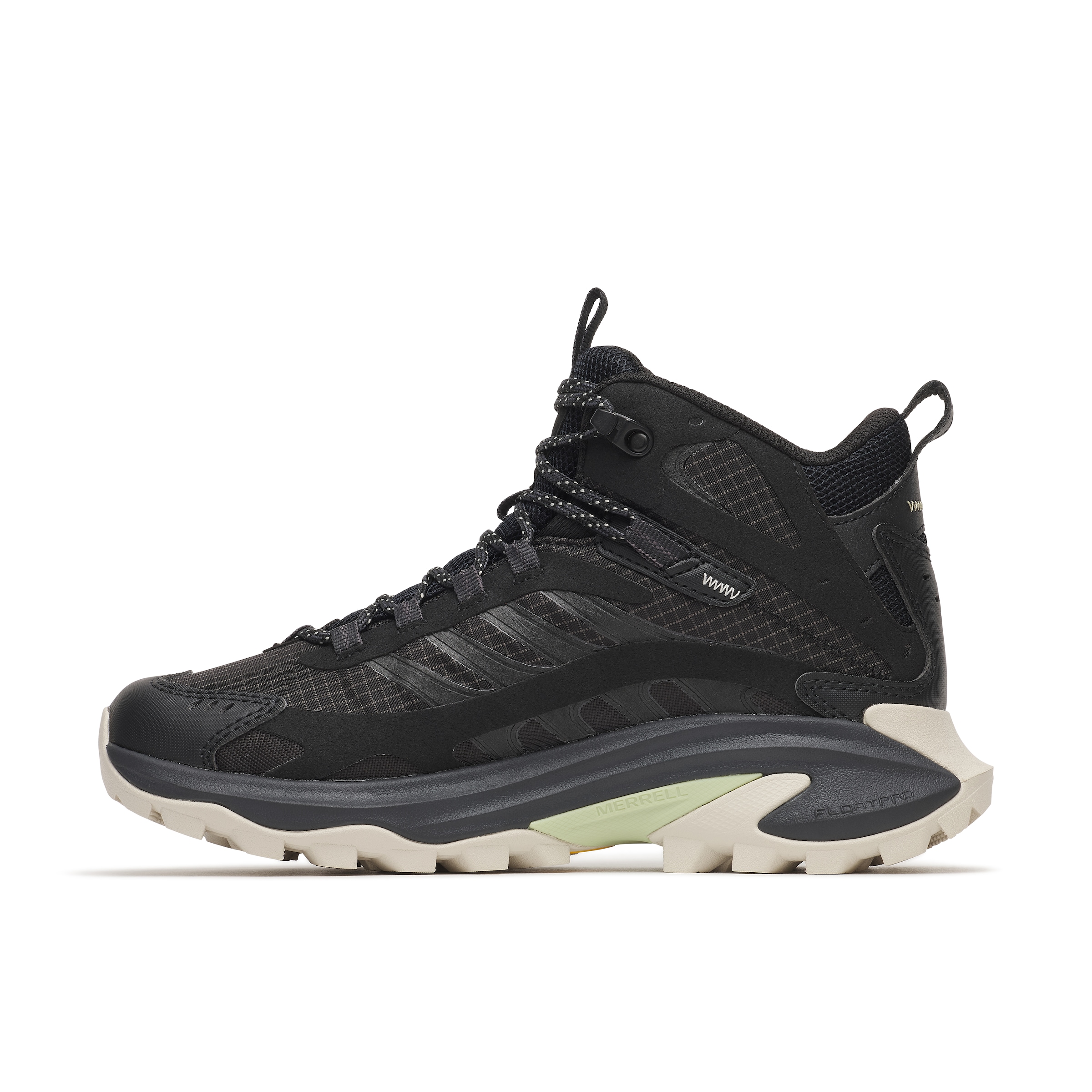 Merrell Wanderschuh »MOAB SPEED 2 MID GORE-TEX®«  wasserdicht dank Gore-Tex Membrane, mit Vibram Sohle