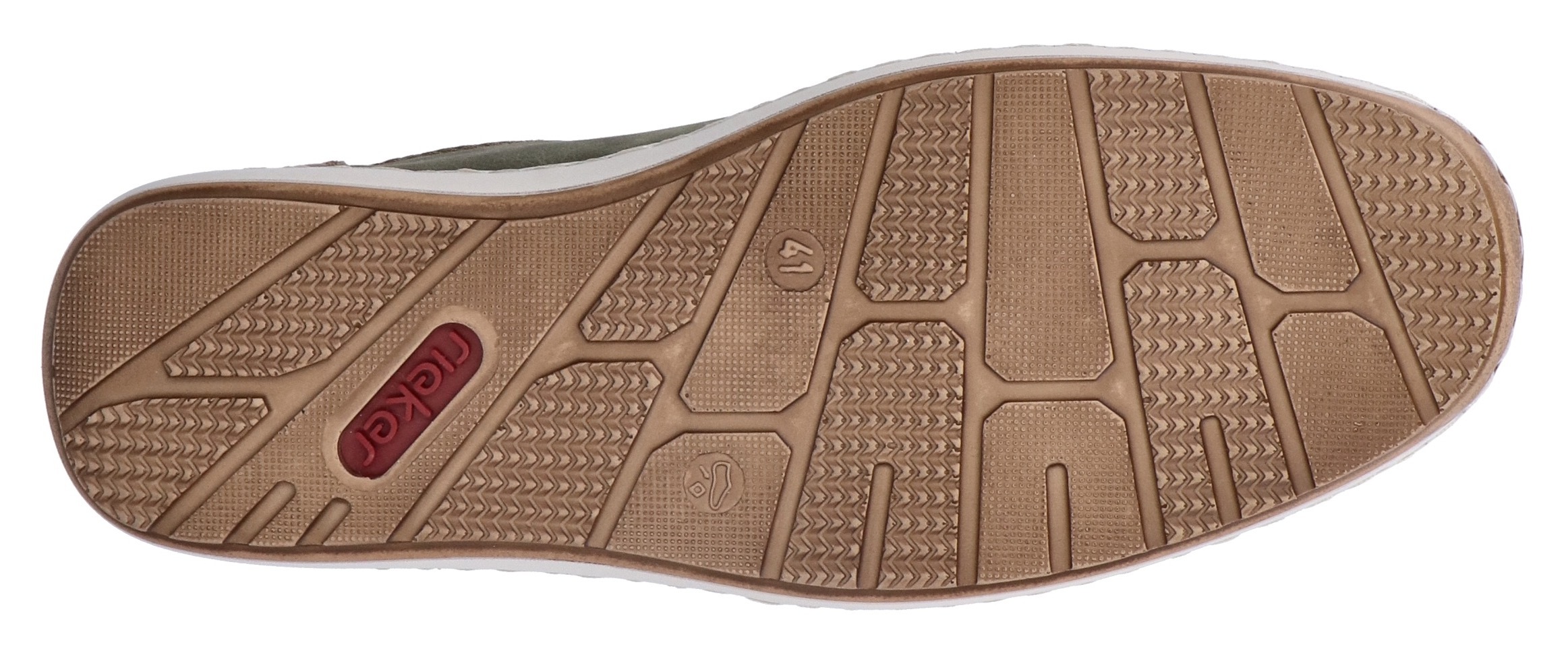 Thumbnail - Rieker Slipper, Sommerschuh, Schlupfschuh, Freizeitschuh mit kontrastfarbenen Besätzen