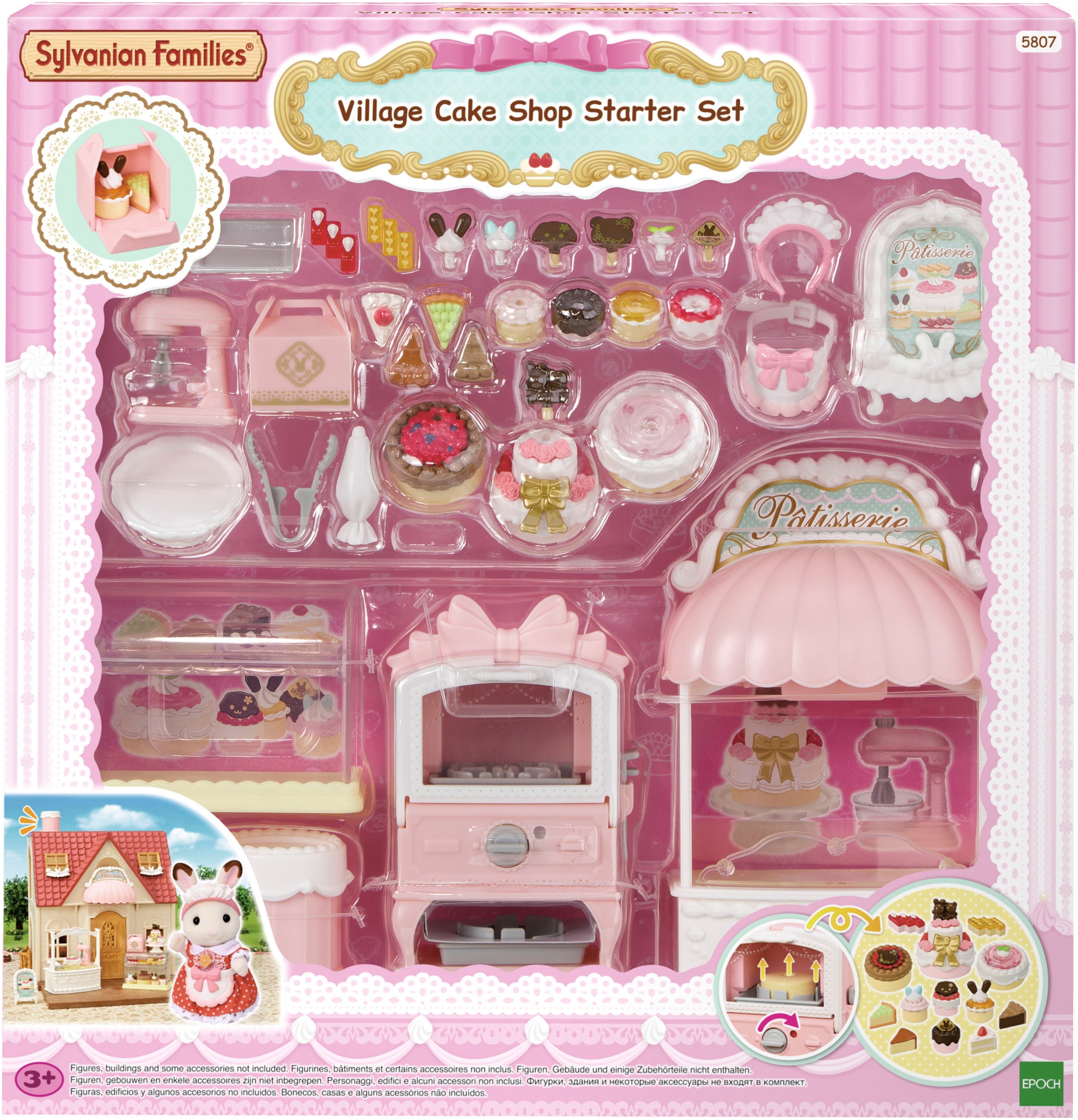 Sylvanian Families Spielwelt »Dorfkonditorei für Starter Haus (5807)«