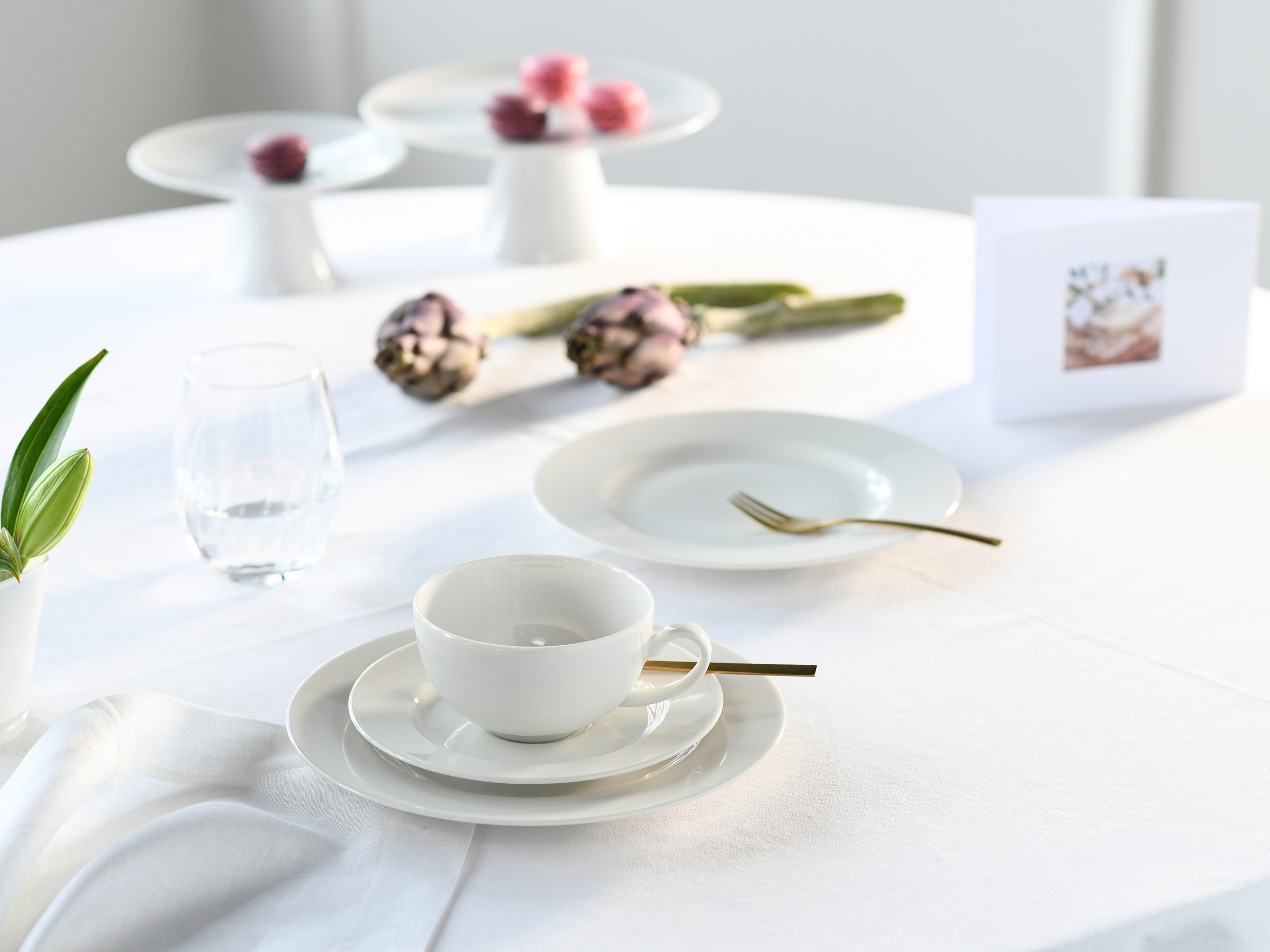 CreaTable 24914 Serie Venice Teeservice 18-tlg Geschirrset 6 Personen