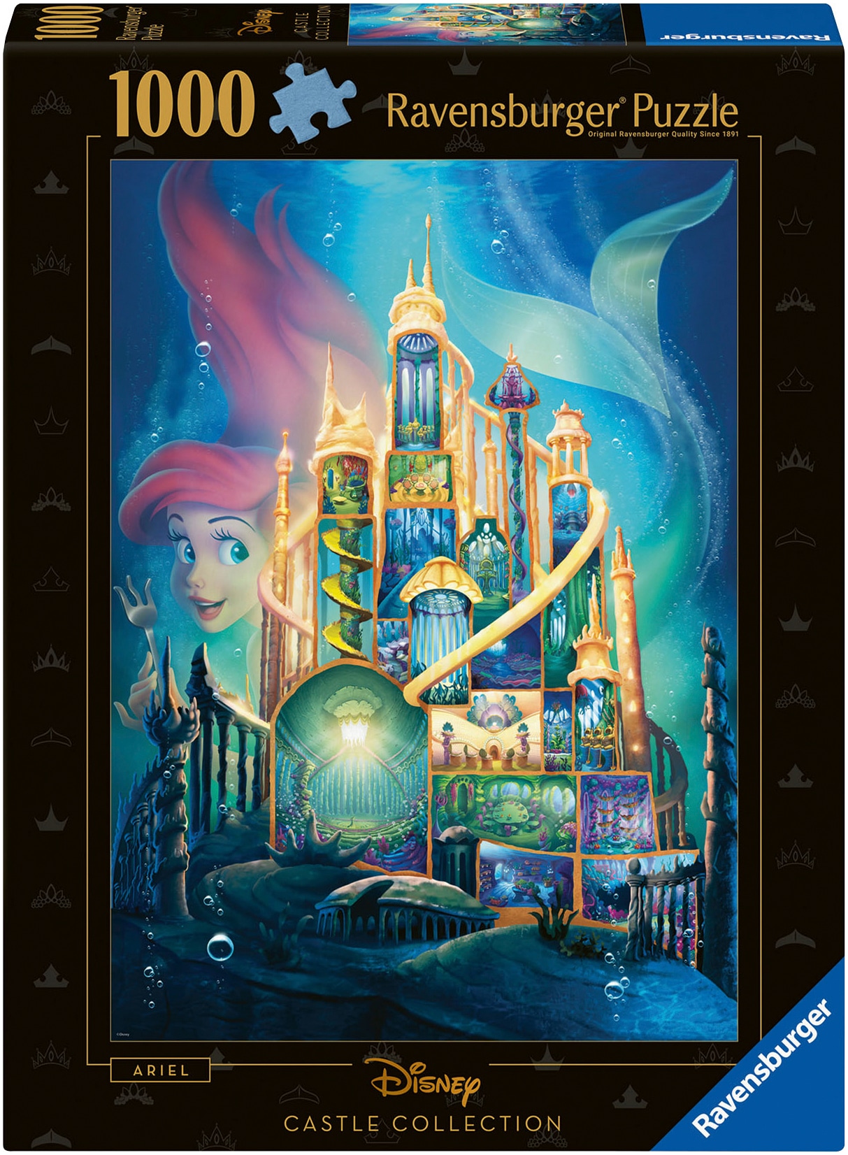 Puzzle »Castle Collection - Disney Princess, Arielle«, Made in Germany; FSC® - schützt...