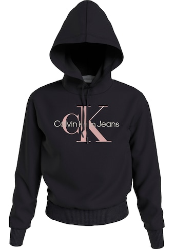 Calvin Klein Jeans Plus Kapuzensweatshirt »PLUS ICONIC MONOLOGO HOODIE«, mit weichen... kaufen