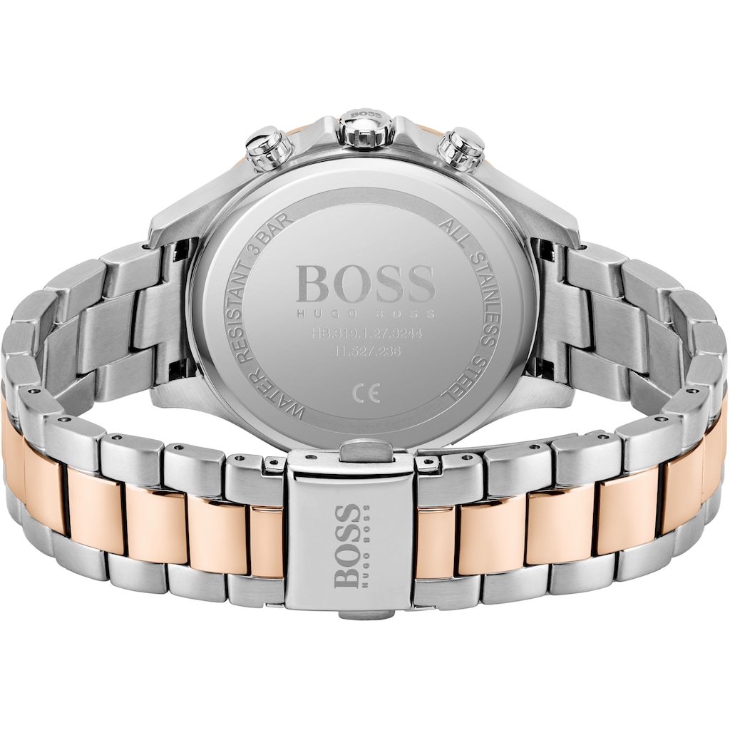 BOSS Multifunktionsuhr »HERA, 1502564«, Quarzuhr, Damenuhr, Armbanduhr, Datum