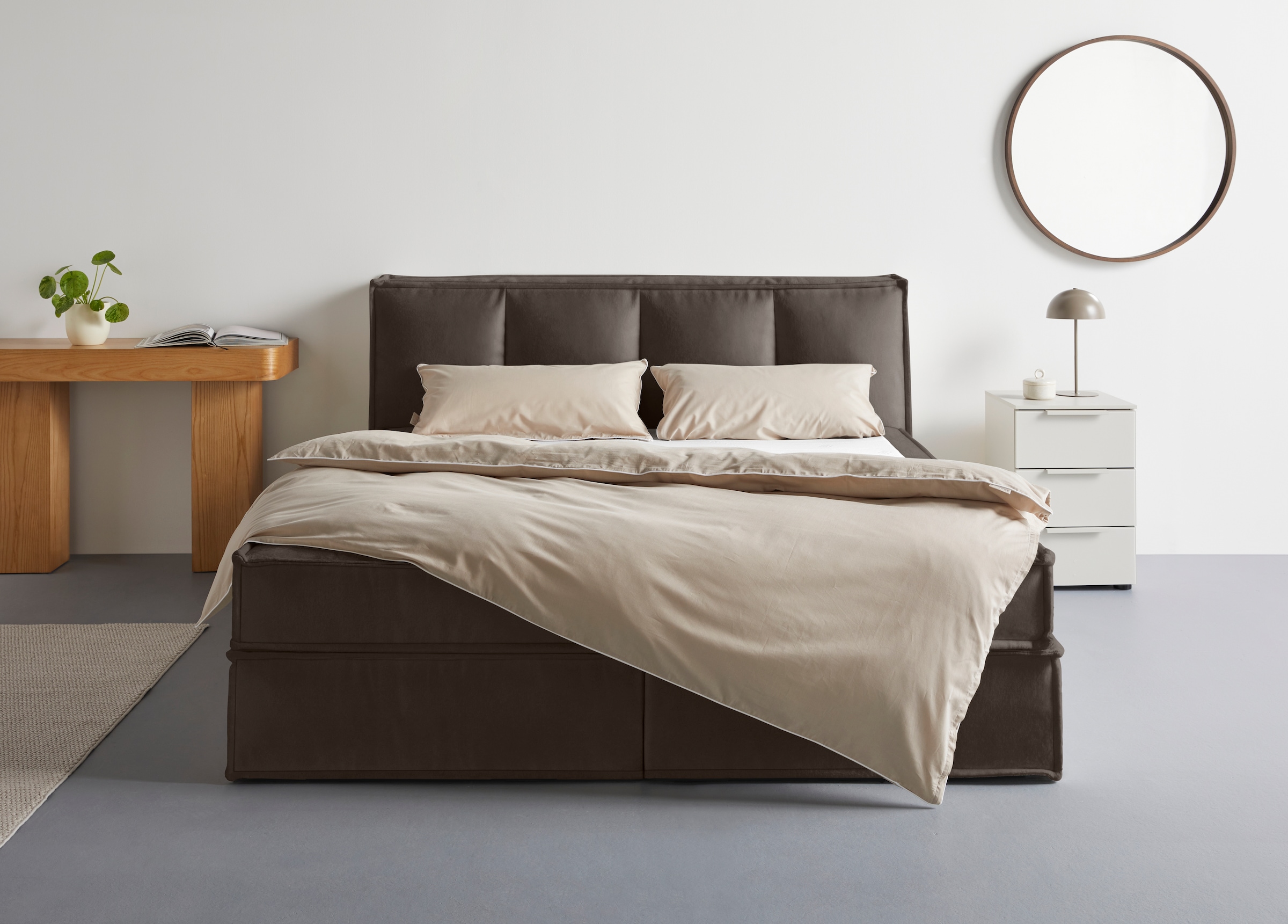 LeGer Home by Lena Gercke Boxspringbett "Addyson" Härtegrade H2, H3 und H4 günstig online kaufen